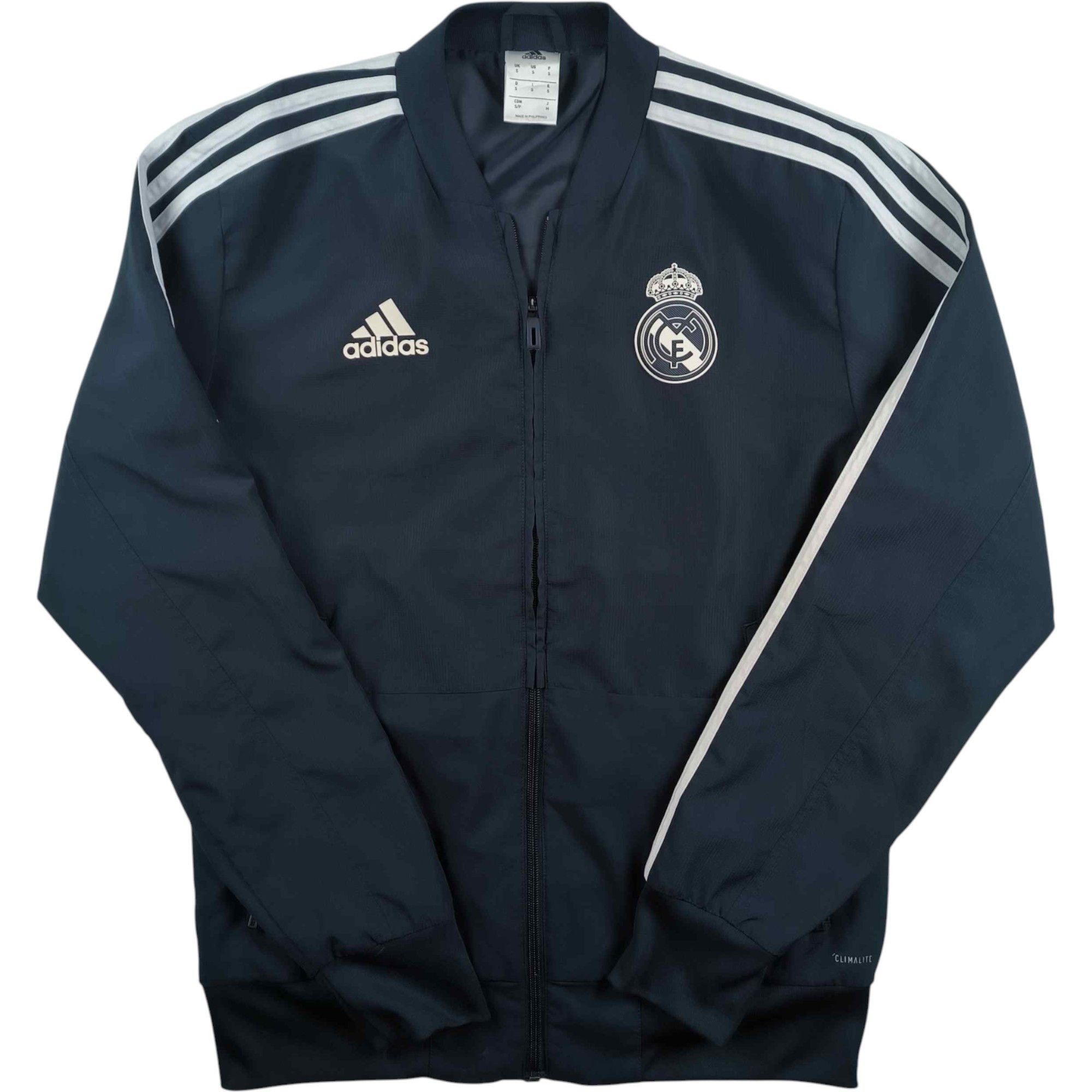 Adidas Real Madrid 2018-19 Adidas football track top size S Size US S / EU 44-46 / 1 - 1 Thumbnail