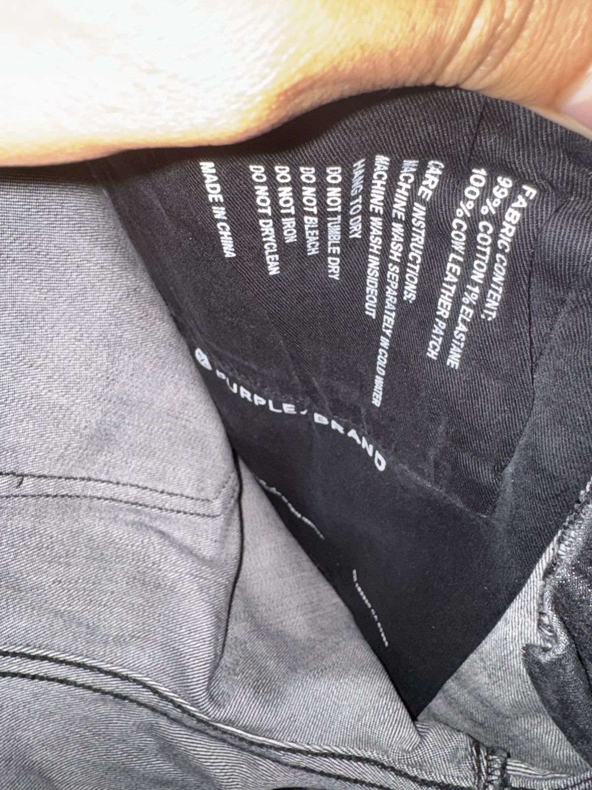 Purple Brand Purple jeans black size 32 Size US 32 / EU 48 - 4 Thumbnail