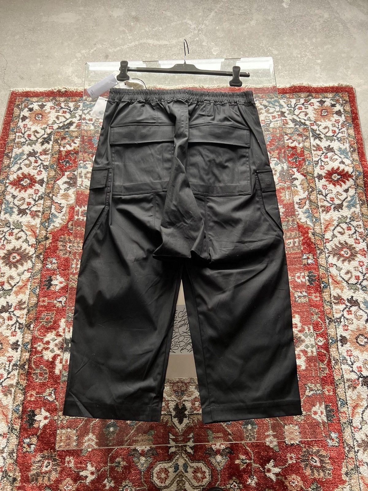 Rick Owens × Rick Owens Drkshdw SS24 Rick Owens Cargo Cropped Pants Size US 36 / EU 52 - 8 Thumbnail