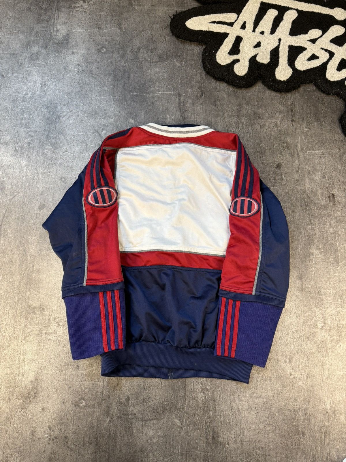 Adidas Adidas vintage hoodie/knit Size US M / EU 48-50 / 2 - 7 Thumbnail