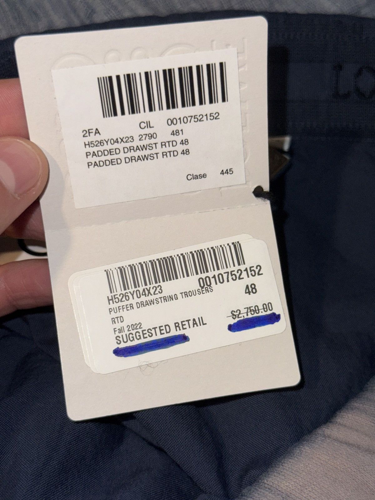 Loewe loewe puffer drawstring trousers Size US 32 / EU 48 - 9 Thumbnail