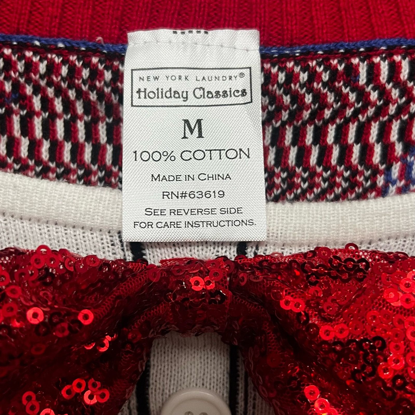 Other NY Laundry Holiday Classics Penguin Ugly Christmas Sweater Size US M / EU 48-50 / 2 - 7 Thumbnail