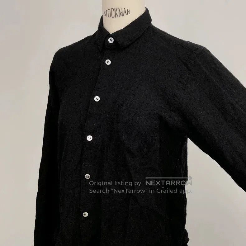 Comme des Garcons Comme des Garcons 94AW Boiled Wool Shirt. Size US L / EU 52-54 / 3 - 5 Thumbnail