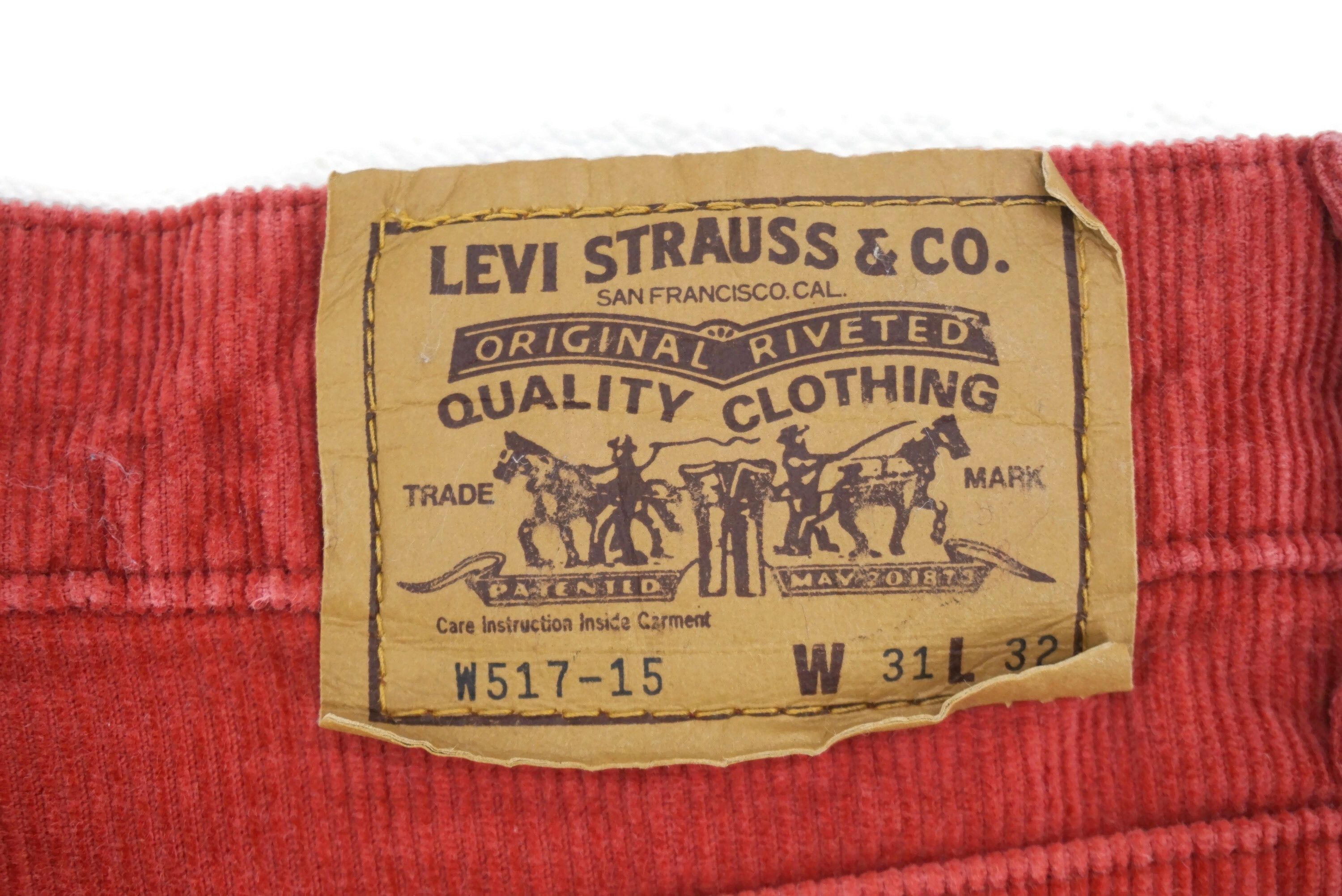 Levi's Vintage Levi's 517-15 Pants W28xL29 Bootcut Corduroy Flared Size US 28 / EU 44 - 11 Thumbnail