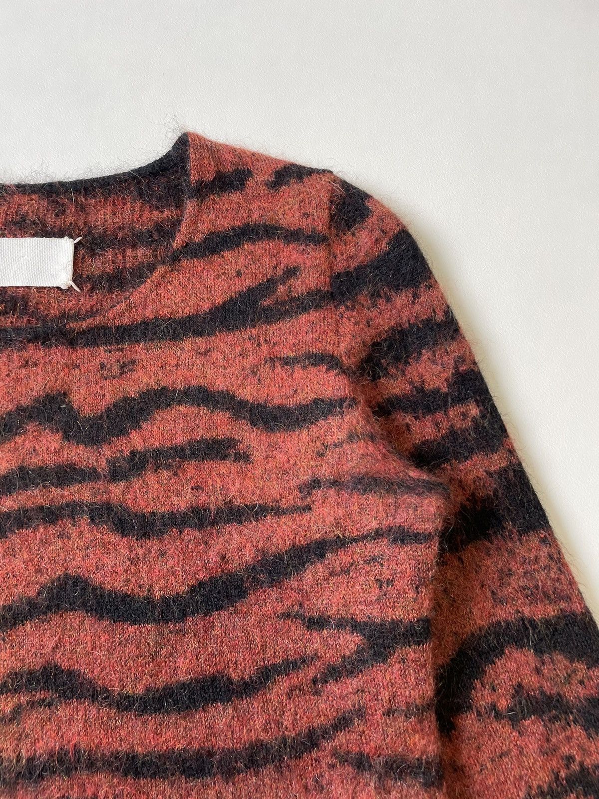 Maison Margiela A/W 05 ‘Tiger Stripe’ Mohair Sweater Size S / US 4 / IT 40 - 5 Thumbnail