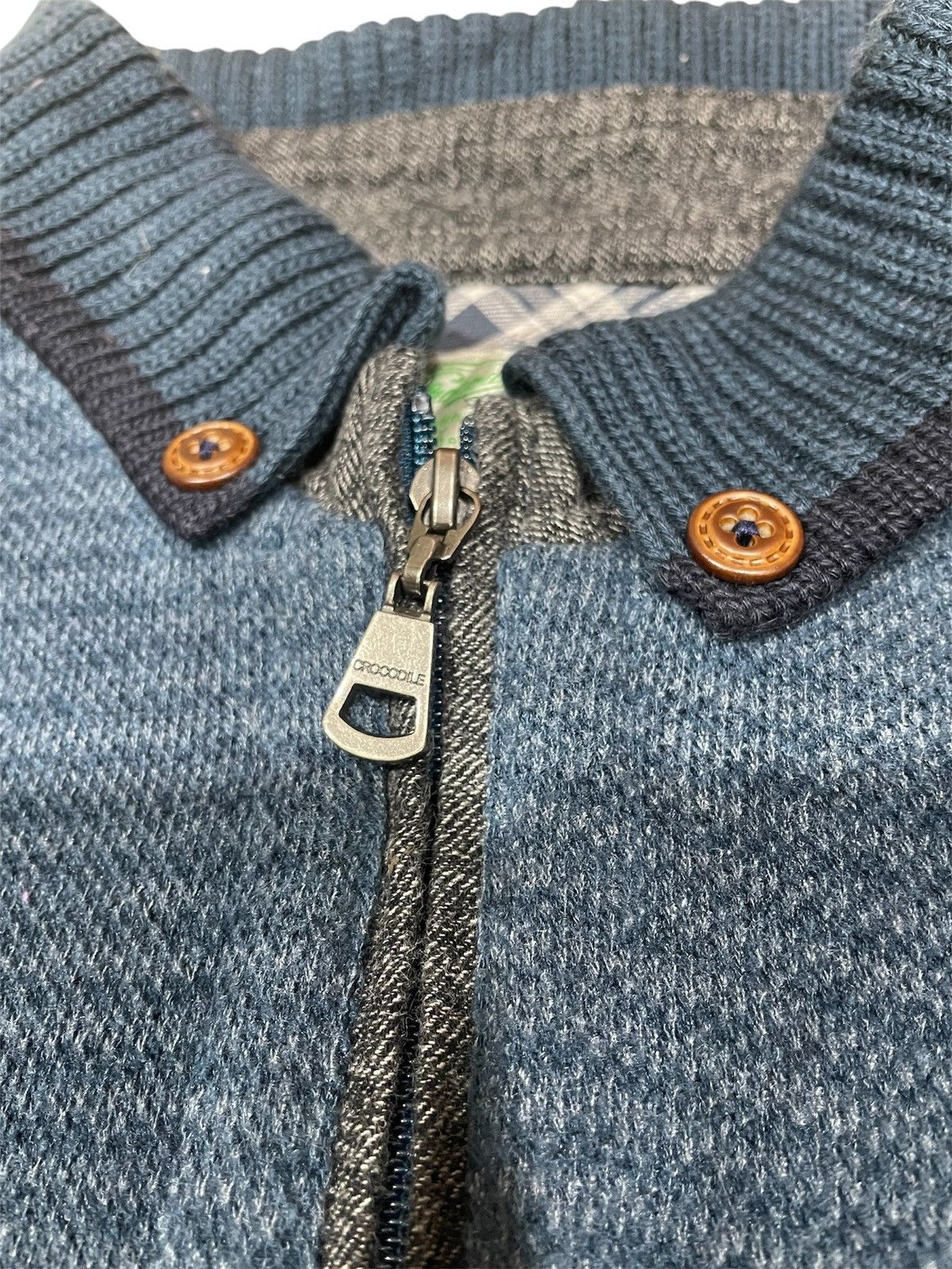 Designer × Japanese Brand Half Zipper by Crocodile Size US L / EU 52-54 / 3 - 3 Thumbnail