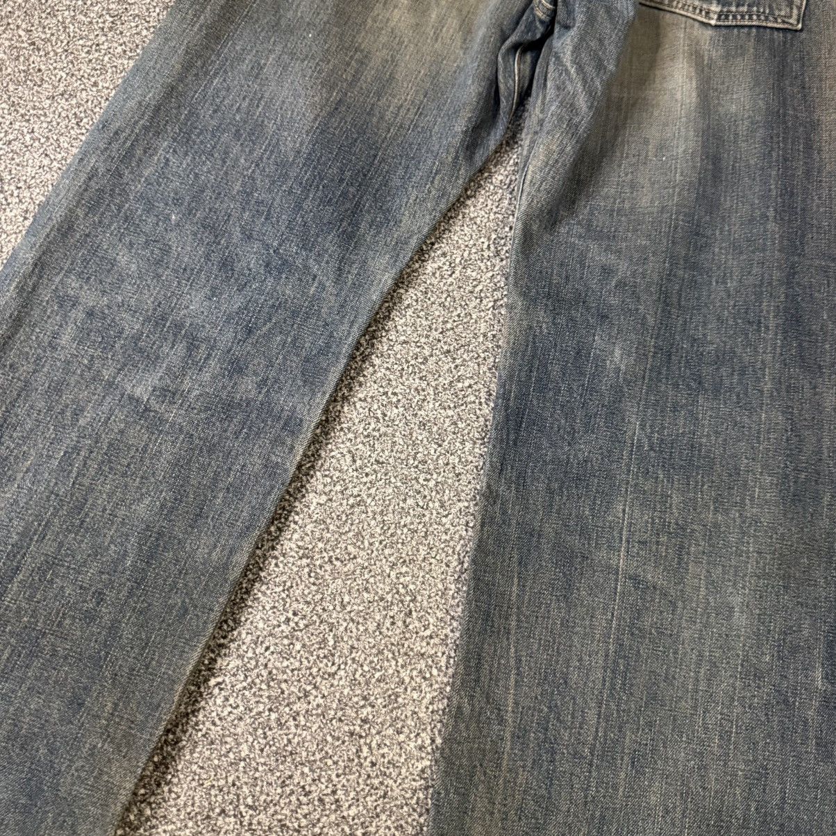 If Six Was Nine Vintage Selvedge Distressed Rusty Edwin 505x Denim W31 Size US 31 - 10 Thumbnail
