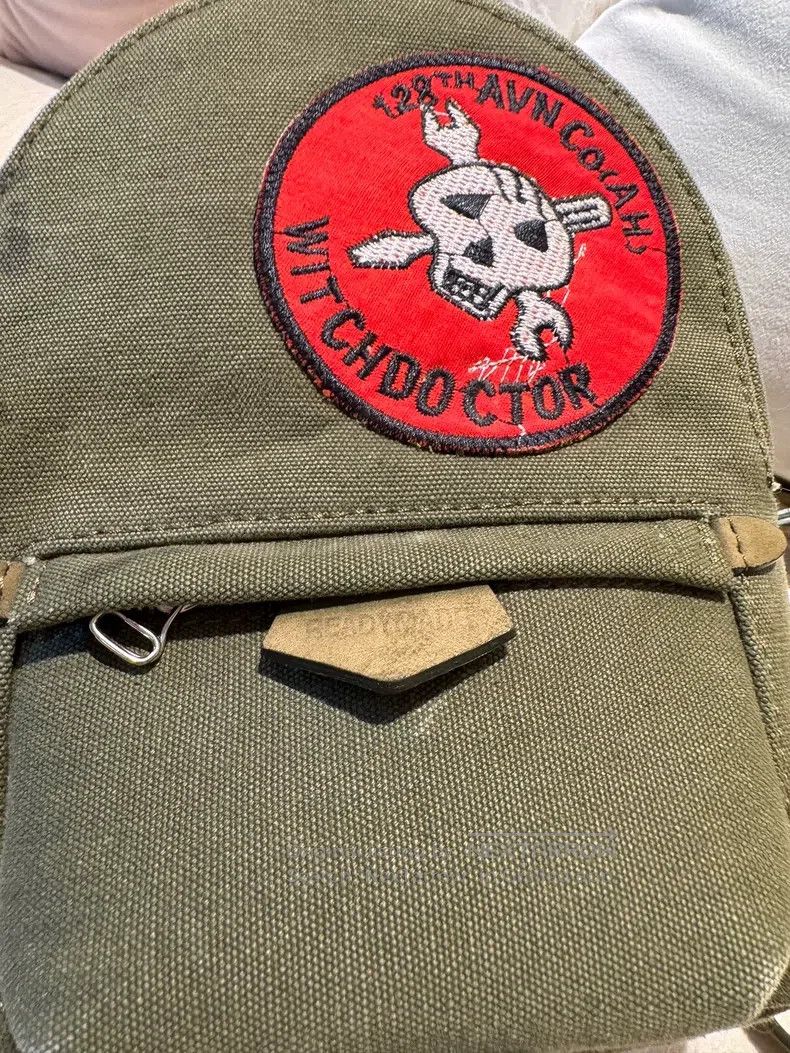 READYMADE Ready Made size os Badge Distressed Mini Backpack Size ONE SIZE - 3 Thumbnail