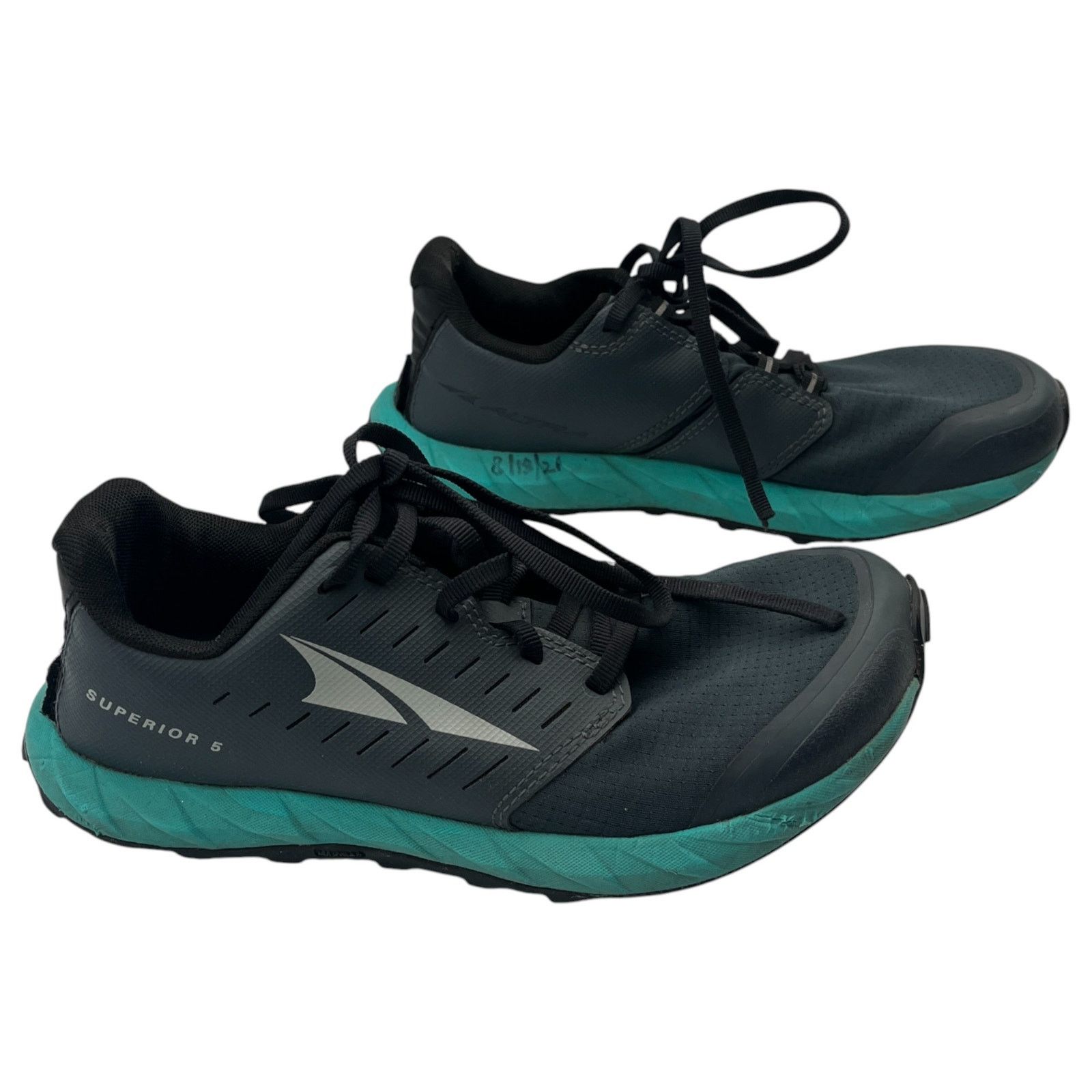 Altra Superior 5 Womens Trail Running Shoes Dark Slate Size 6 in Grey