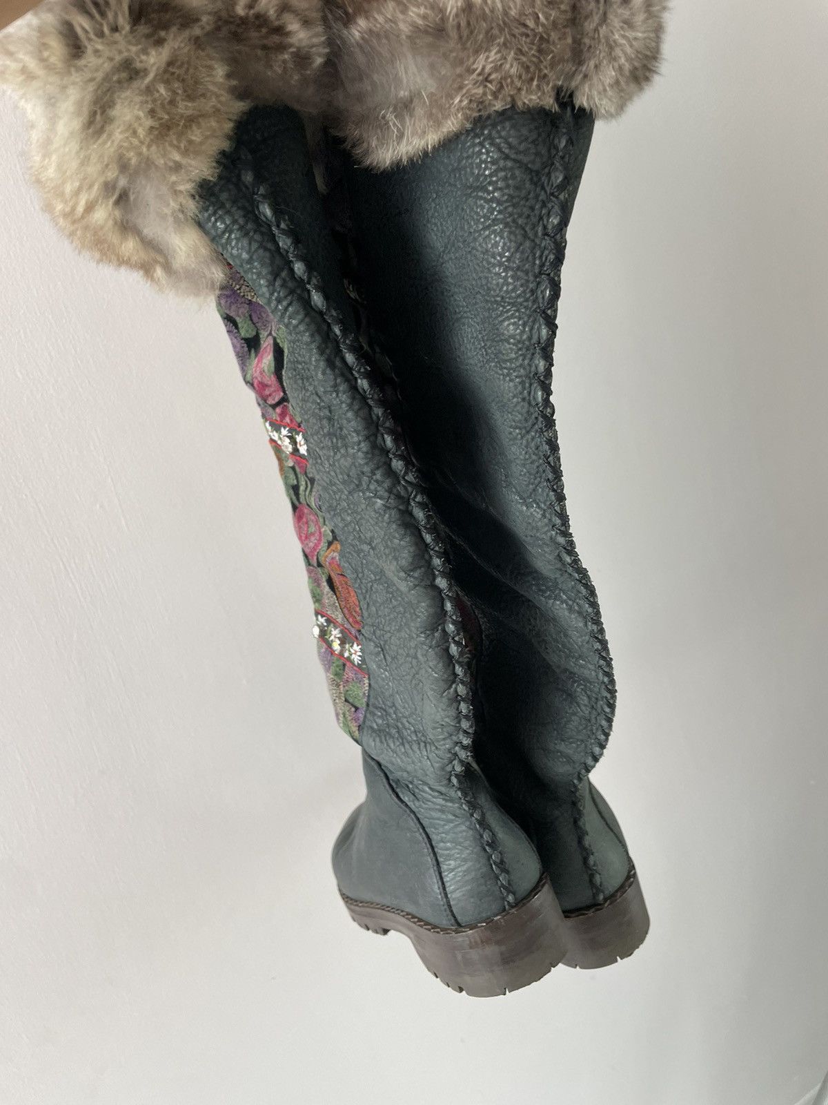 Vintage Vintage leather boots Size US 9 / IT 39 - 19 Thumbnail