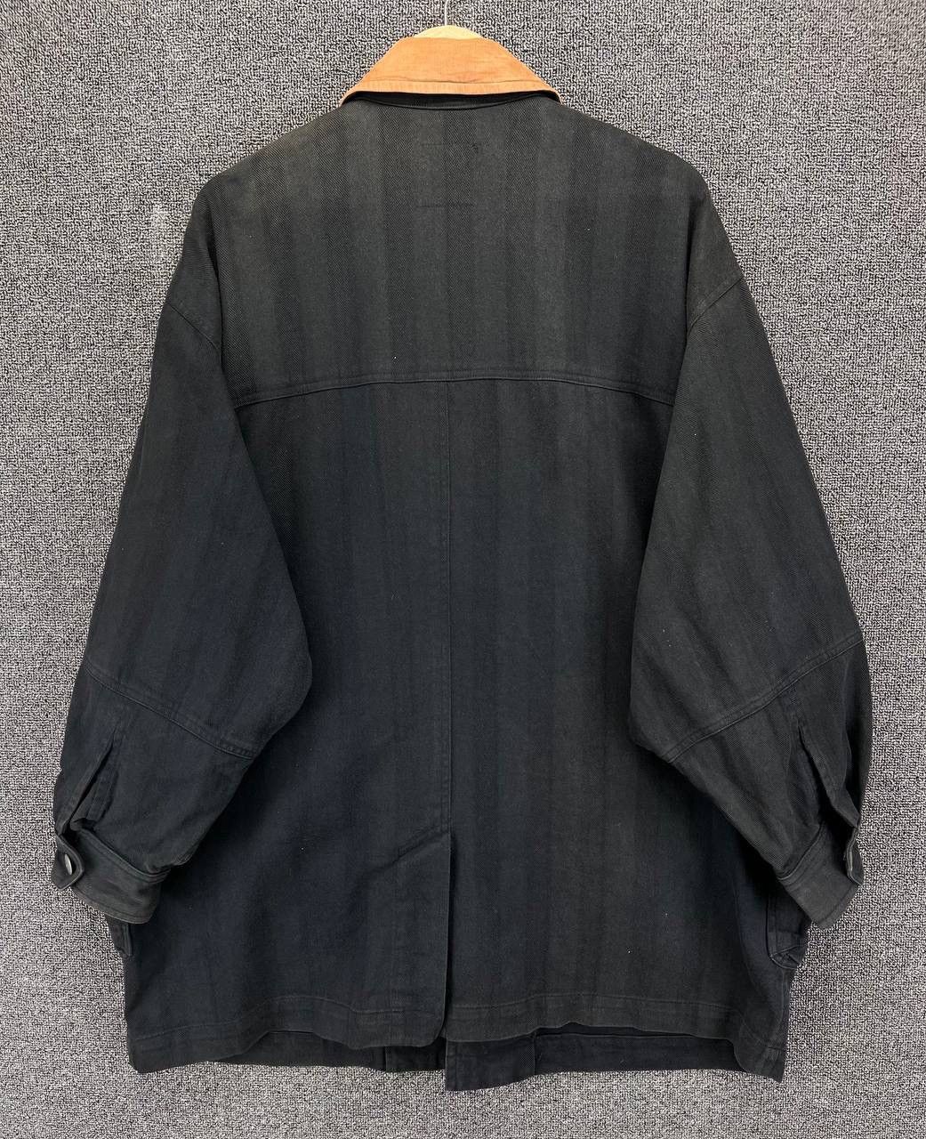 Hai Sporting Gear × Issey Miyake Vintage Issey Miyake Hai Sporting Gear Trashed Chore Jacket Size US XL / EU 56 / 4 - 10 Thumbnail