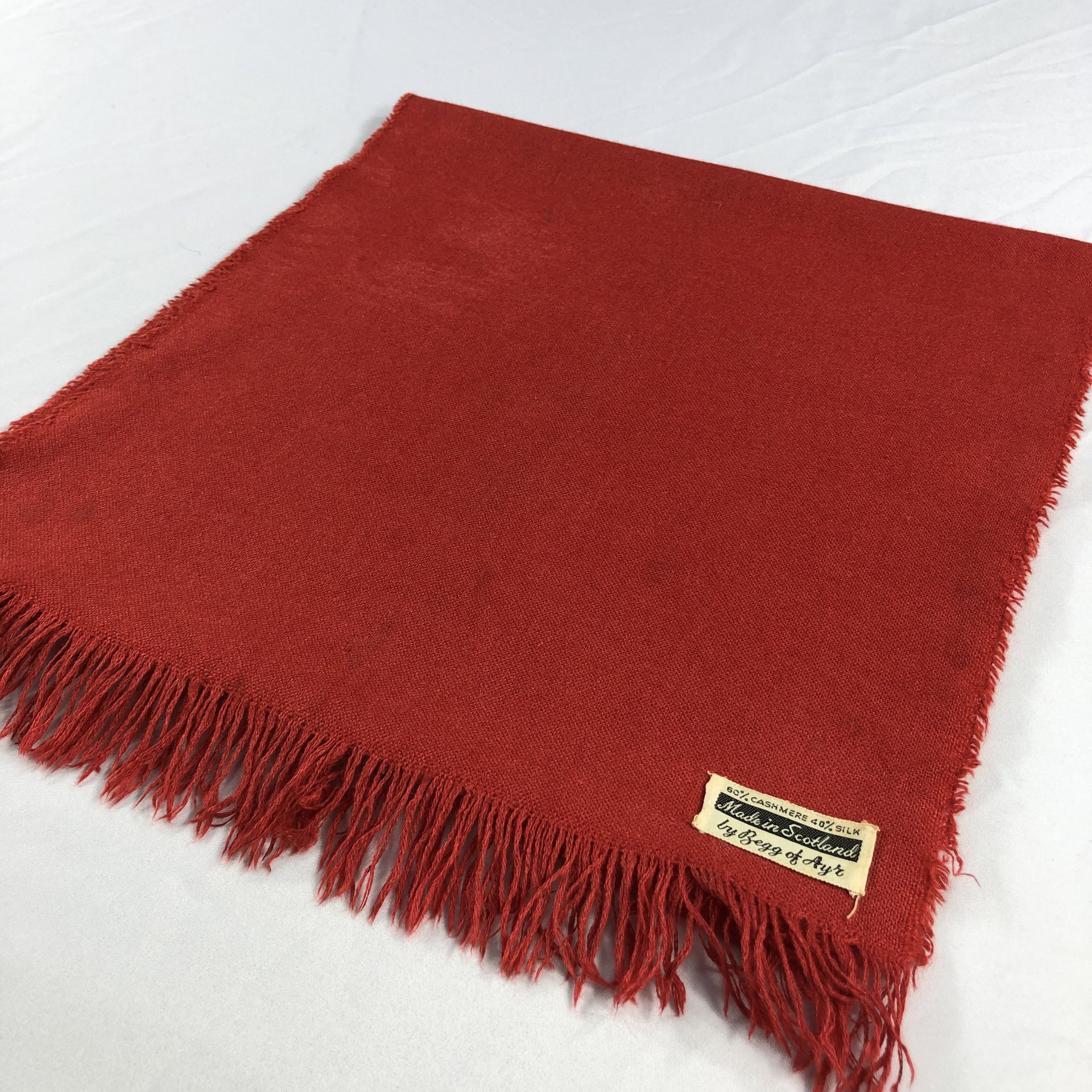 Begg x Co Begg of Ayr Cashmere Silk Scarf Muffler V1017 Size ONE SIZE - 3 Thumbnail