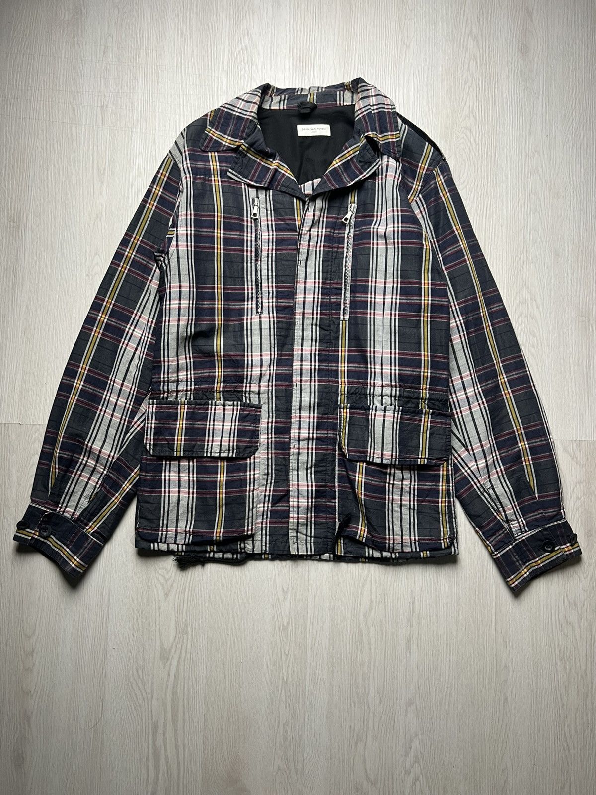 Dries Van Noten Dries Van Noten Plaid Parka Jacket Size US S / EU 44-46 / 1 - 1 Thumbnail