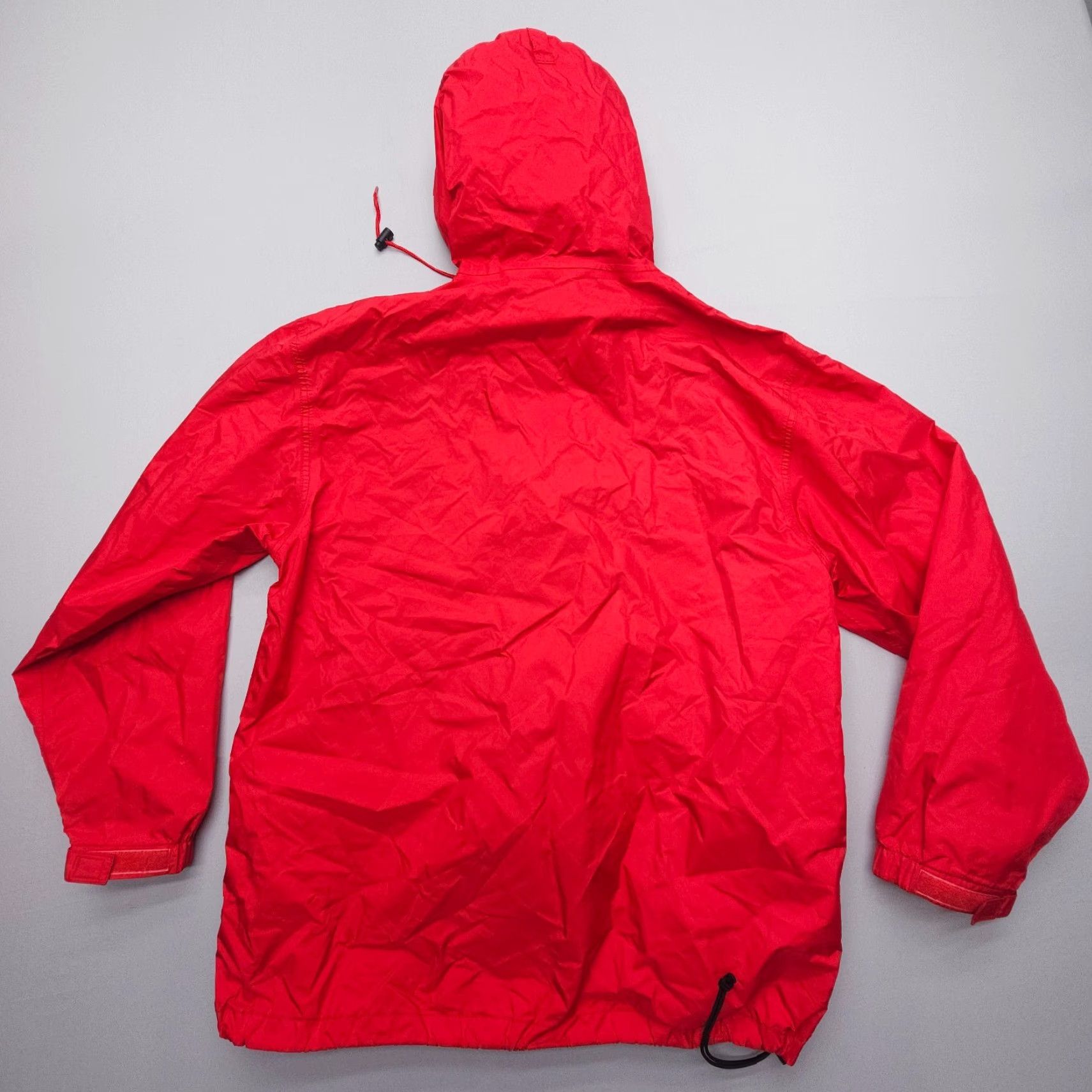 Vintage VINTAGE L.L. Bean Windbreaker Jacket Mens Large Red 1/4 Zip 90s Gorpcore Rain Windbreaker Size US L / EU 52-54 / 3 - 2 Thumbnail