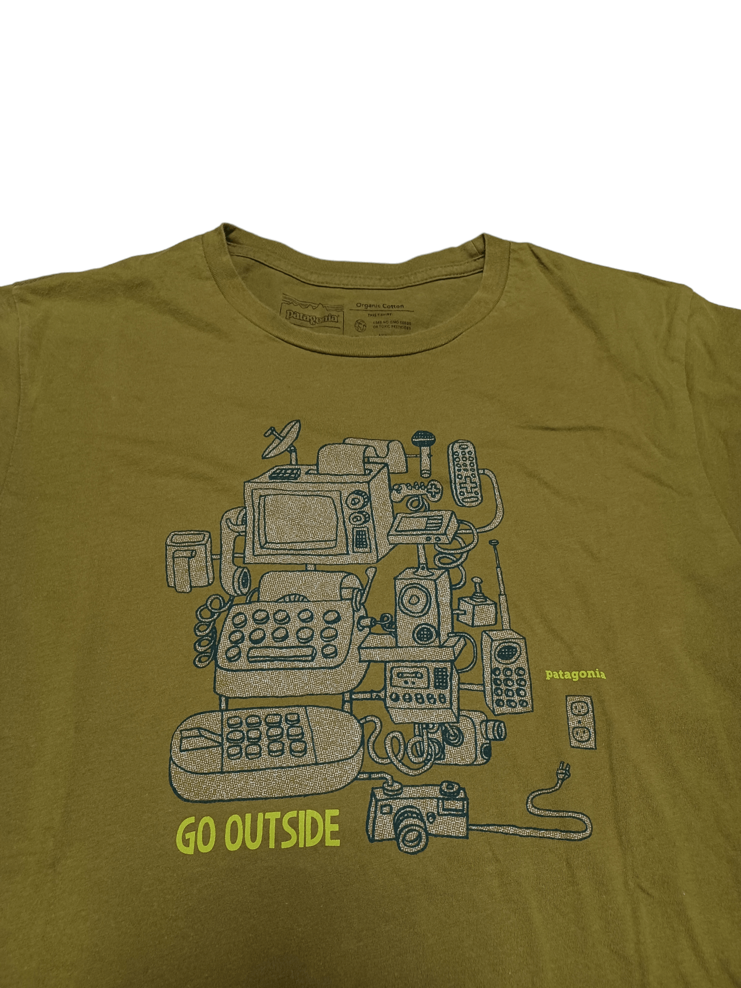 Patagonia PATAGONIA MADE IN USA BIGLOGO ORGANIC COTTON TEE Size US M / EU 48-50 / 2 - 2 Thumbnail