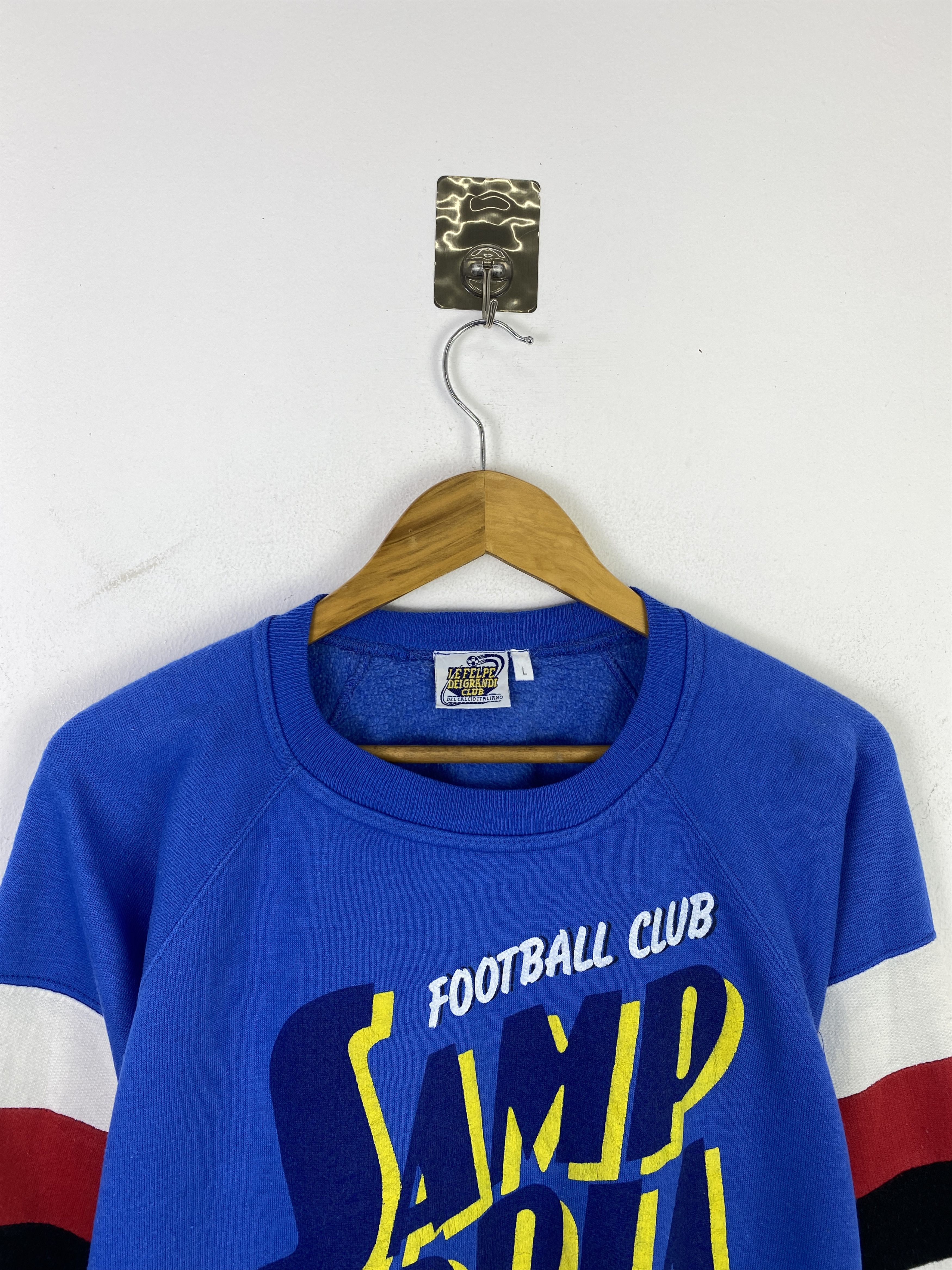 Vintage Vintage 90s Sampdoria Football Club Sweatshirt SH0372 Size US L / EU 52-54 / 3 - 2 Thumbnail
