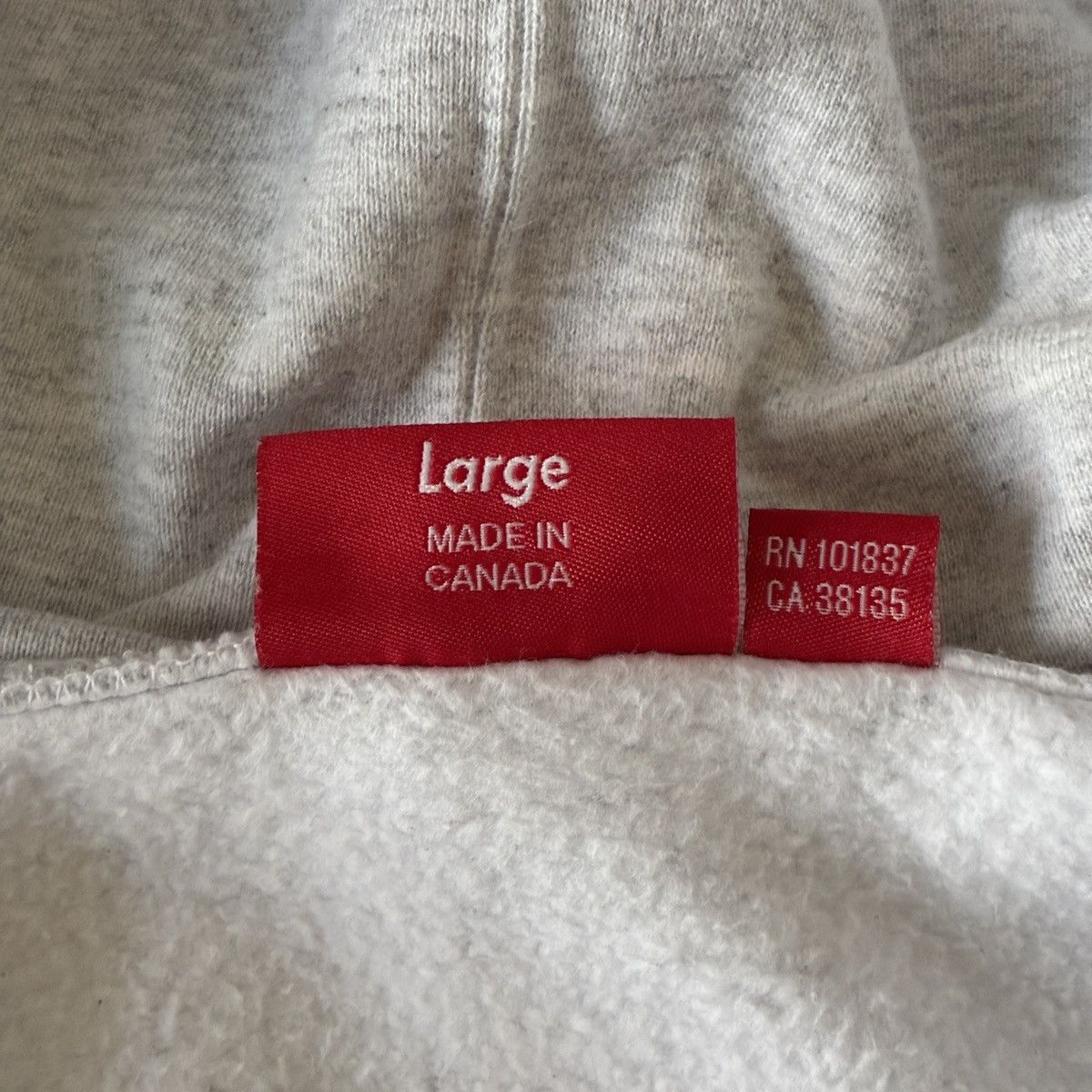 Supreme Supreme Reflective Small Box Zip Up Sweatshirt Size US L / EU 52-54 / 3 - 5 Thumbnail