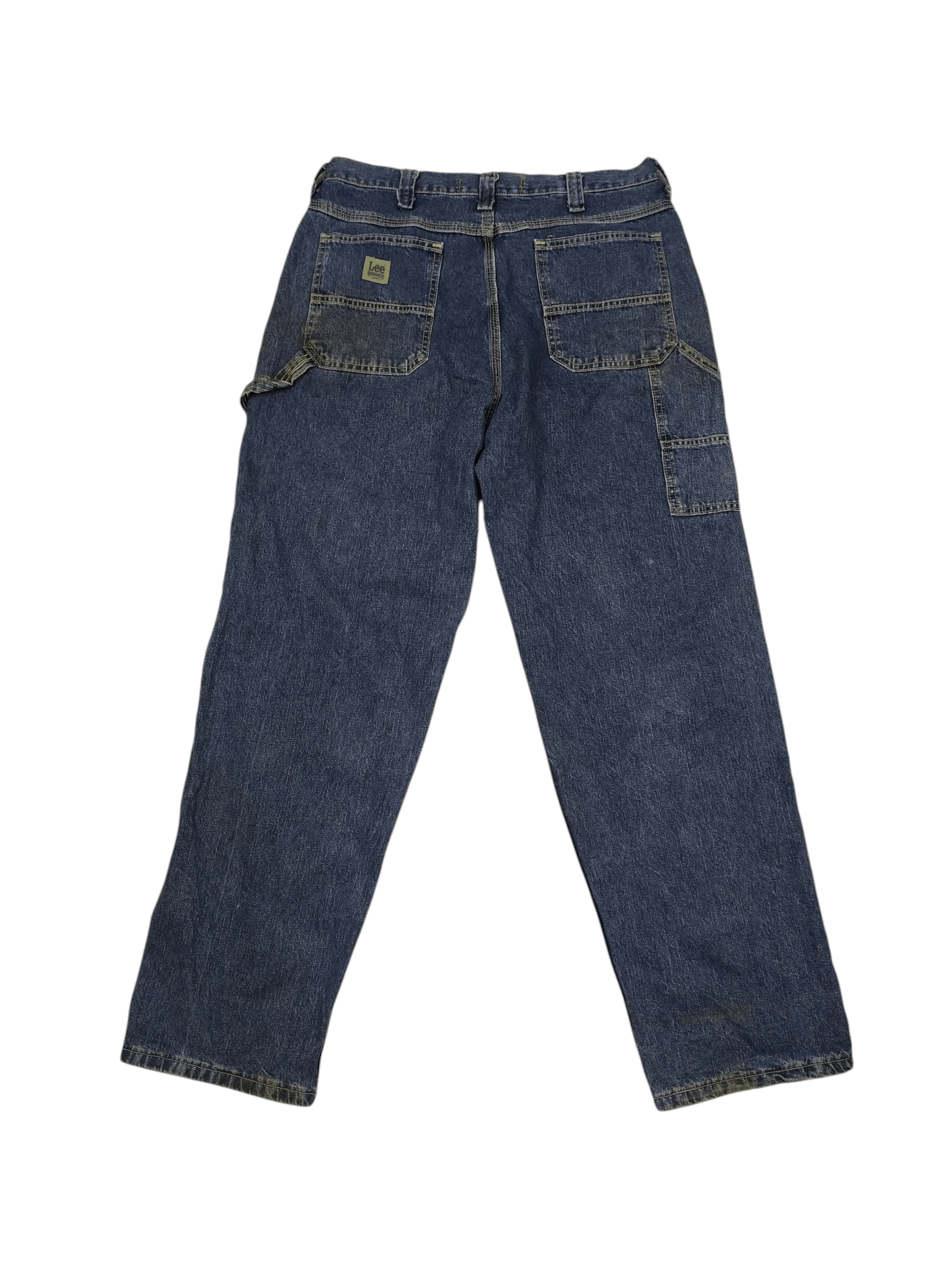 Lee Vintage Lee Dungarees Carpenter Double Knee Jeans Size US 34 / EU 50 - 11 Thumbnail