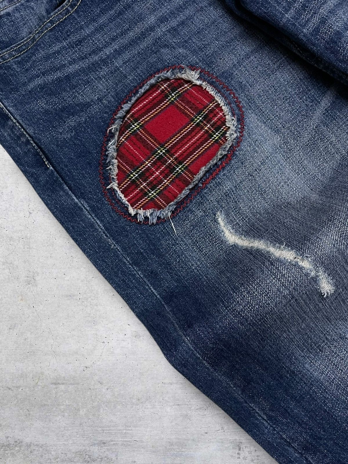 Hysteric Glamour VINTAGE ROOT THREE JAPAN DESIGNER 90S OG GRUNGE KURT DENIM Size US 31 - 8 Thumbnail