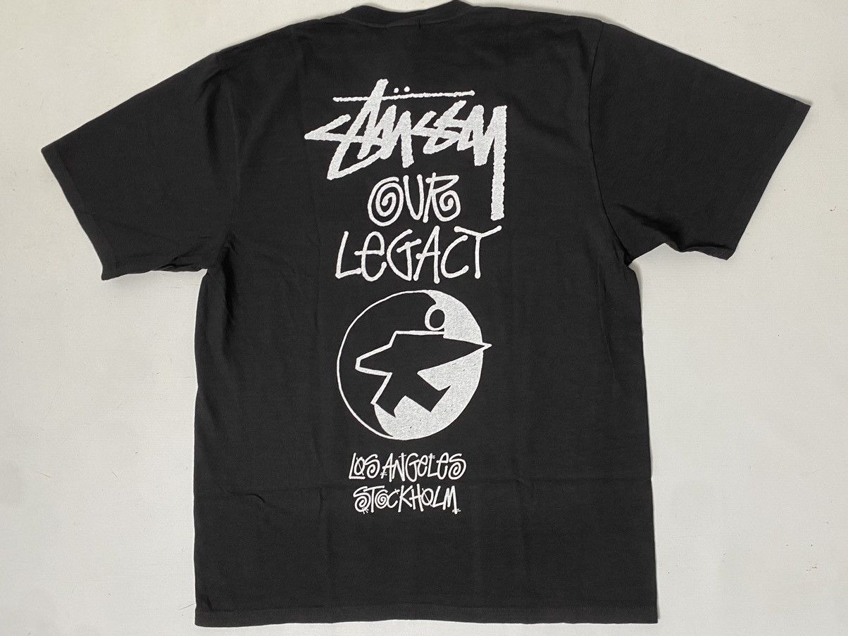Stussy Tee Stüssy x Our Legacy Surfman size M new tag black Size US M / EU 48-50 / 2 - 9 Thumbnail