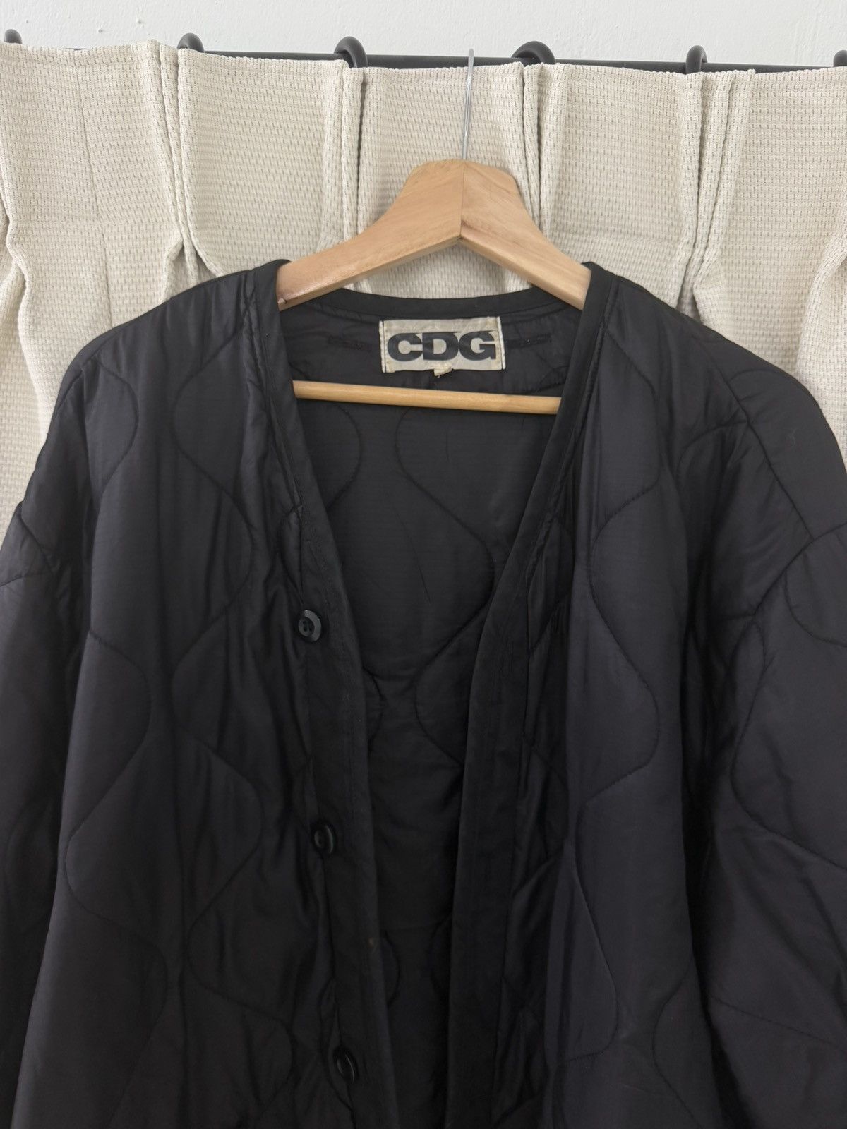 Alpha Industries × CDG by Comme des Garcons Comme Des Garcons CDG Alpha Industries Liner Quilted Jacket Size US XL / EU 56 / 4 - 6 Thumbnail