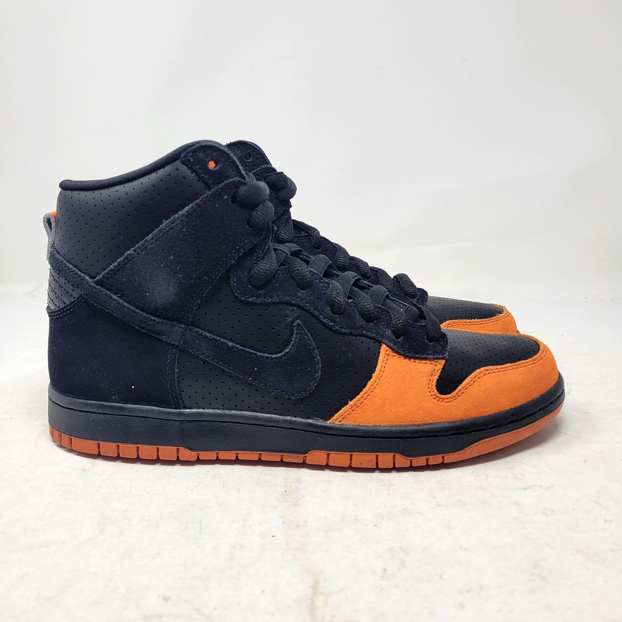 Nike SB Dunk High Black Solar Orange