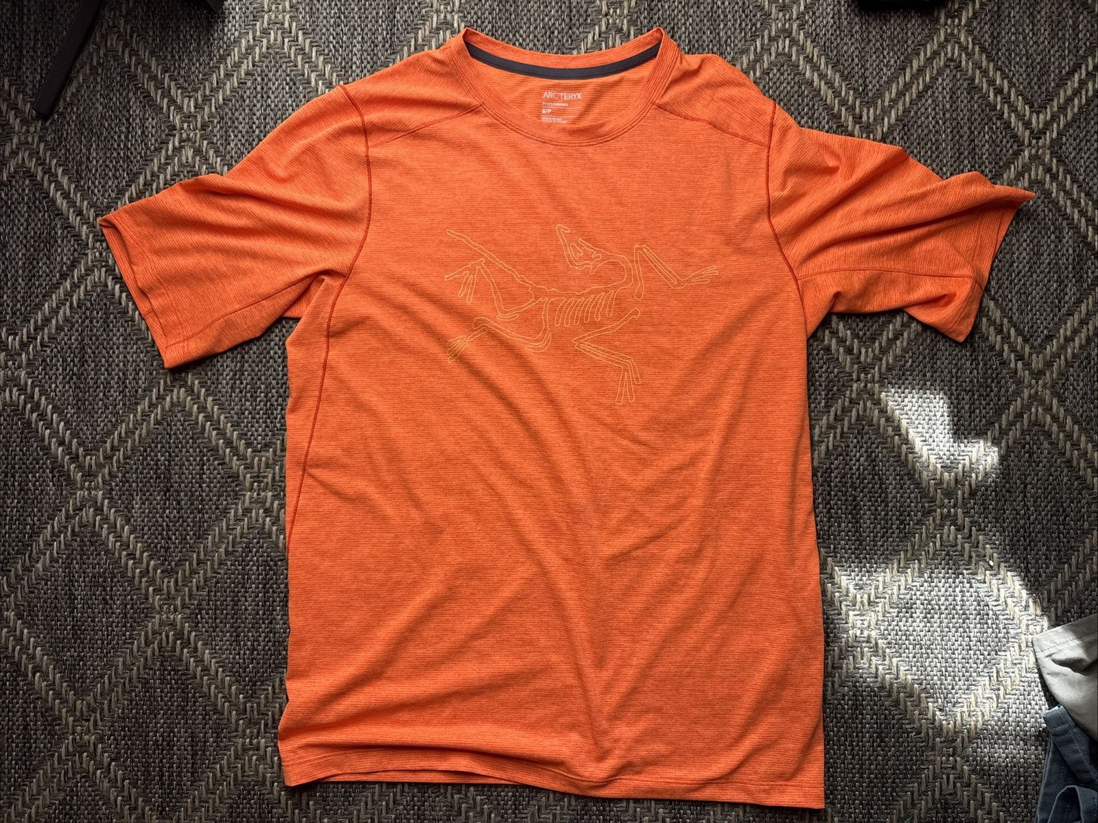 Arc'teryx Arcteryx T-Shirt Cormac Arc’teryx Big Bird Men Small Orange Size US S / EU 44-46 / 1 - 1 Thumbnail