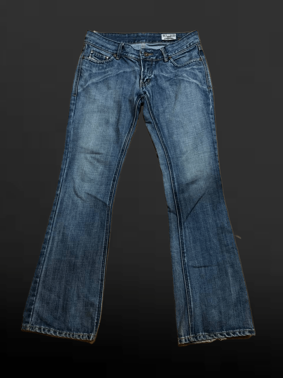 Diesel DIESEL Cardiel WOMENS JEANS FADED BLUE LOOK BUTTON FLY Size 32" / US 10 / IT 46 - 1 Thumbnail