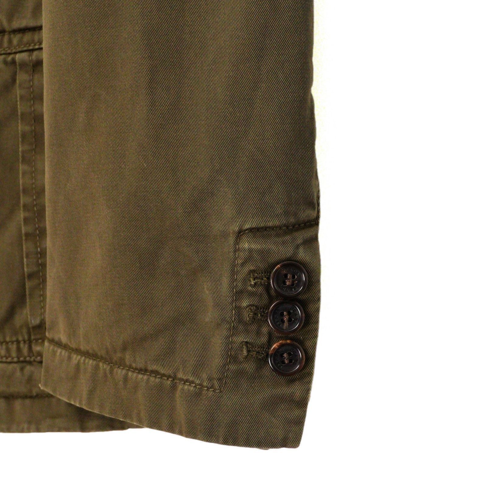 Prada Prada Linea Rossa SS06 Tab Logo Khaki Twill Work Jacket Size US M / EU 48-50 / 2 - 5 Thumbnail
