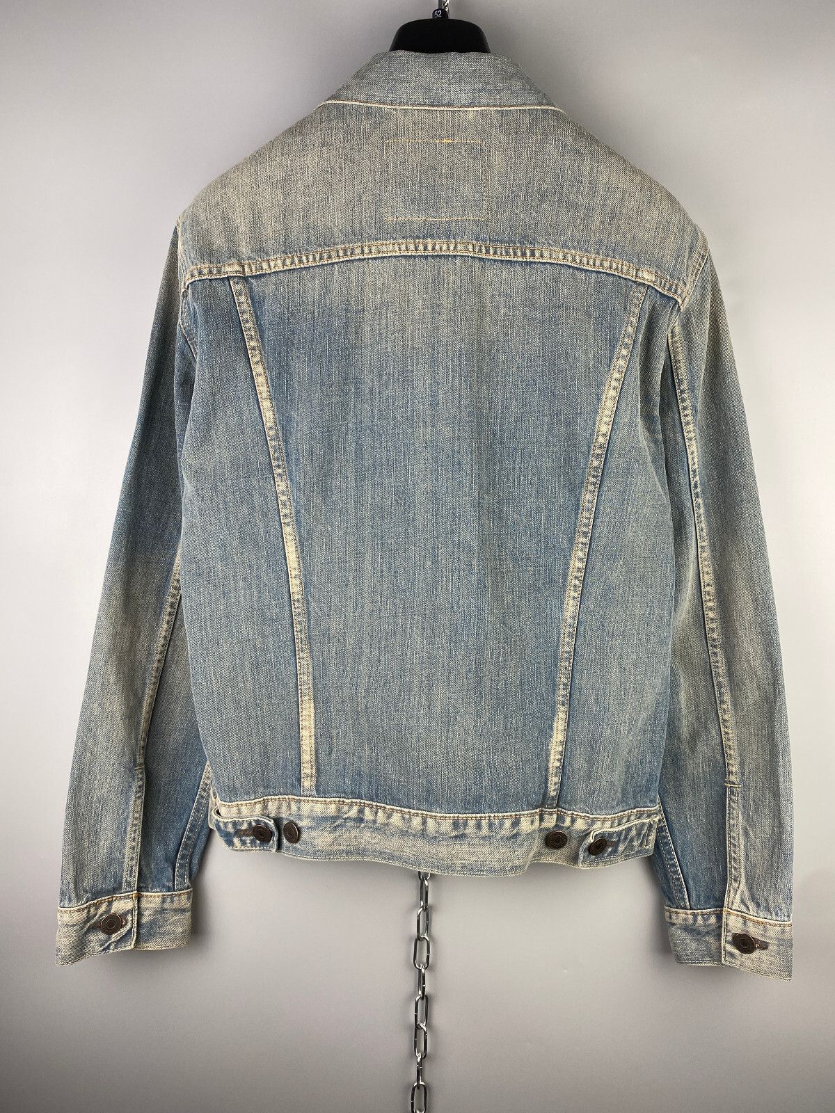 Levi's Levis Washed Denim Trucker Jacket Size US M / EU 48-50 / 2 - 8 Thumbnail