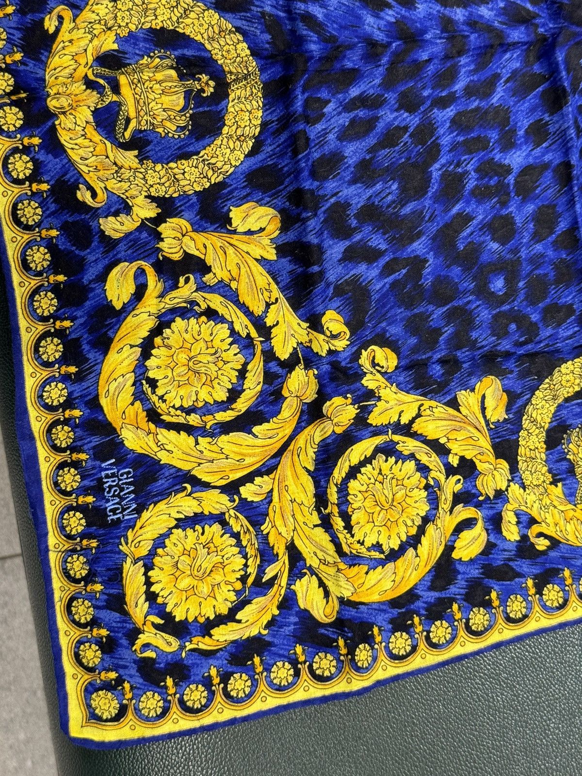 Burberry × Givenchy × Versace Vintage Scarf (100% cotton) Size ONE SIZE - 25 Thumbnail