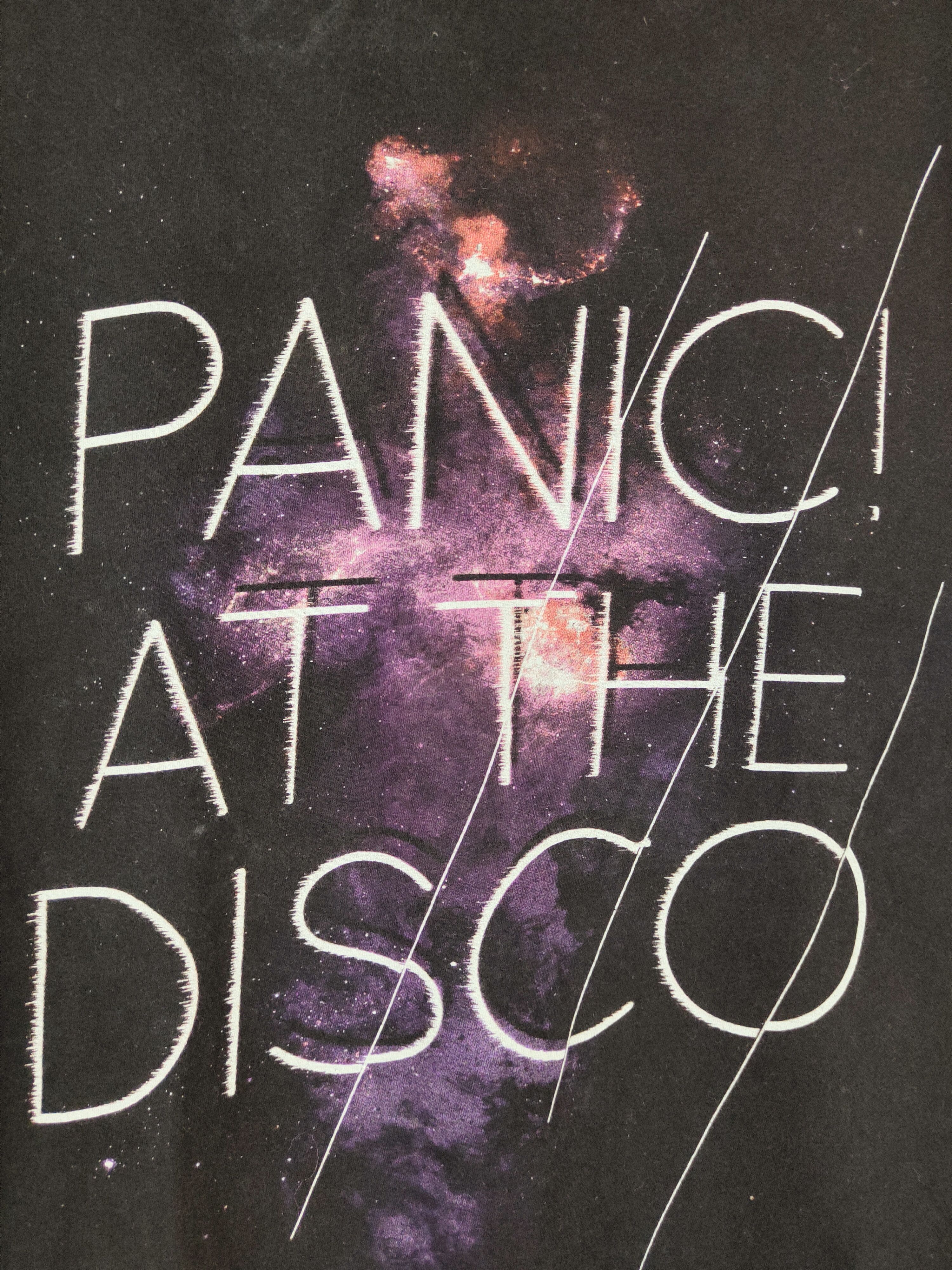 Band Tees Panic At The Disco Black Short Sleeve T-shirts #W182 Size US L / EU 52-54 / 3 - 2 Thumbnail