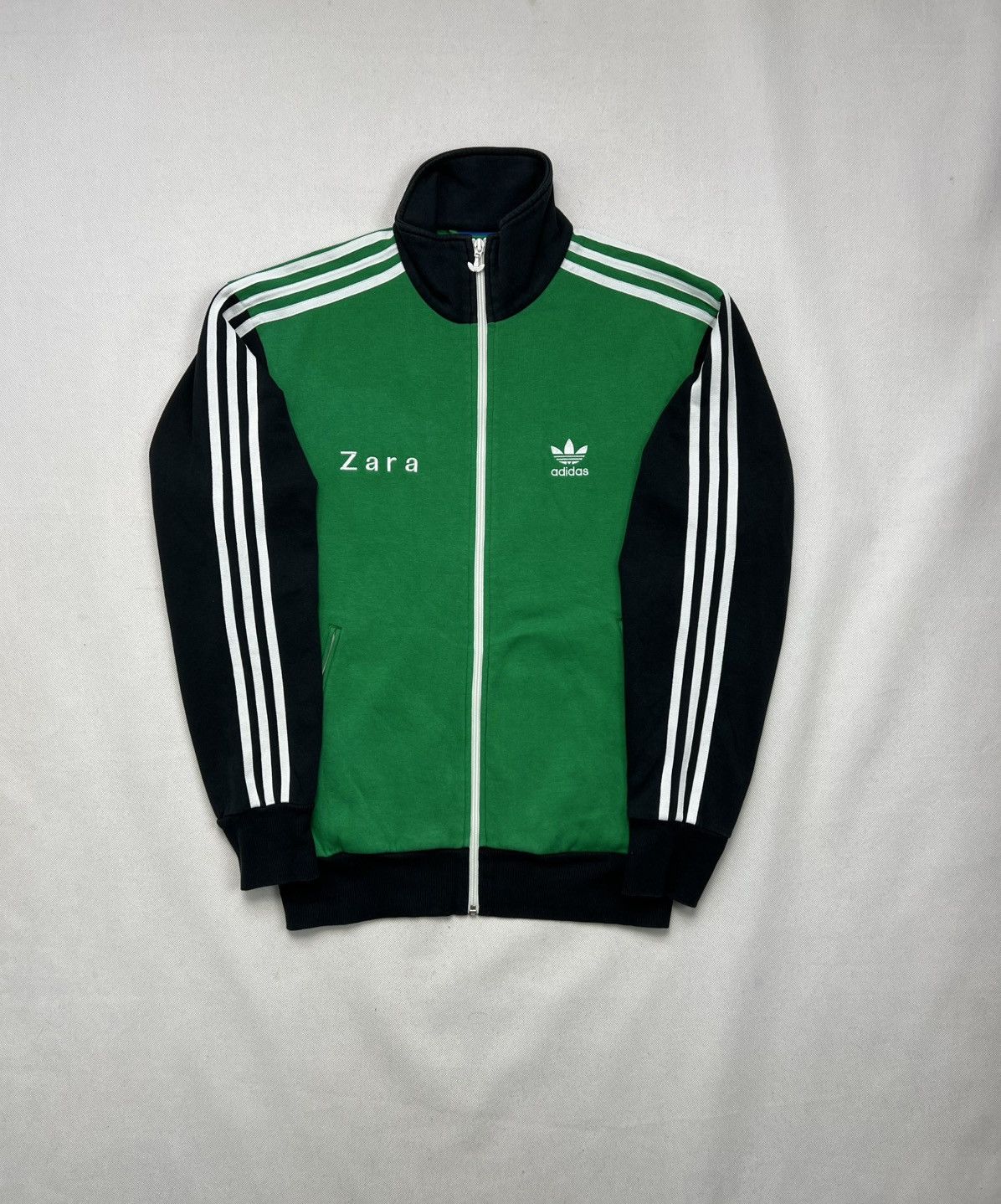 Adidas Sweatshirt Adidas Team Stif Zara Stripes Zipped Y2K Size US M / EU 48-50 / 2 - 2 Thumbnail