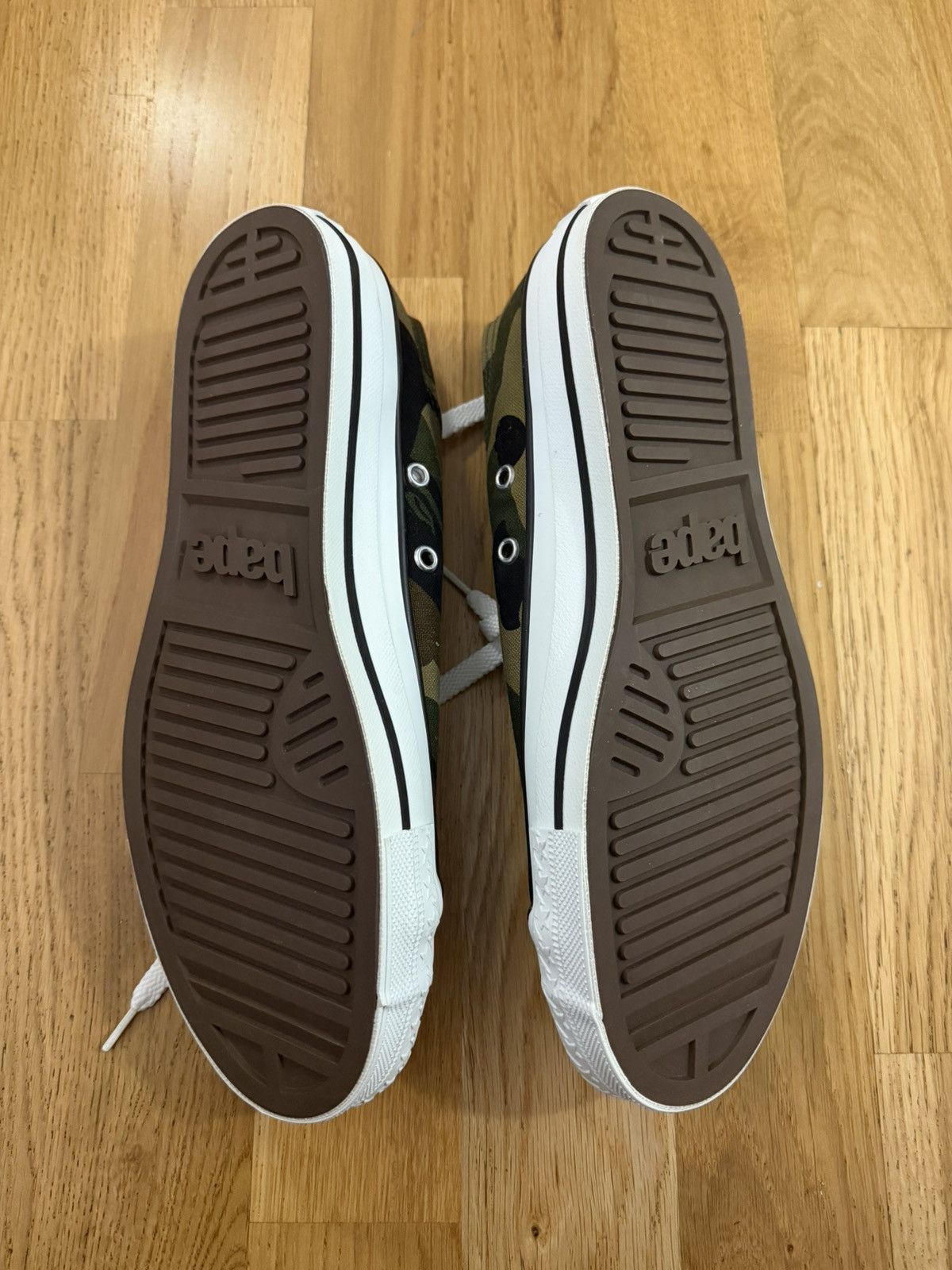 Bape Bape ABC canvas low shoes new w/o box US size 7.5 or 25.5cm Size US 7.5 / EU 40-41 - 6 Thumbnail