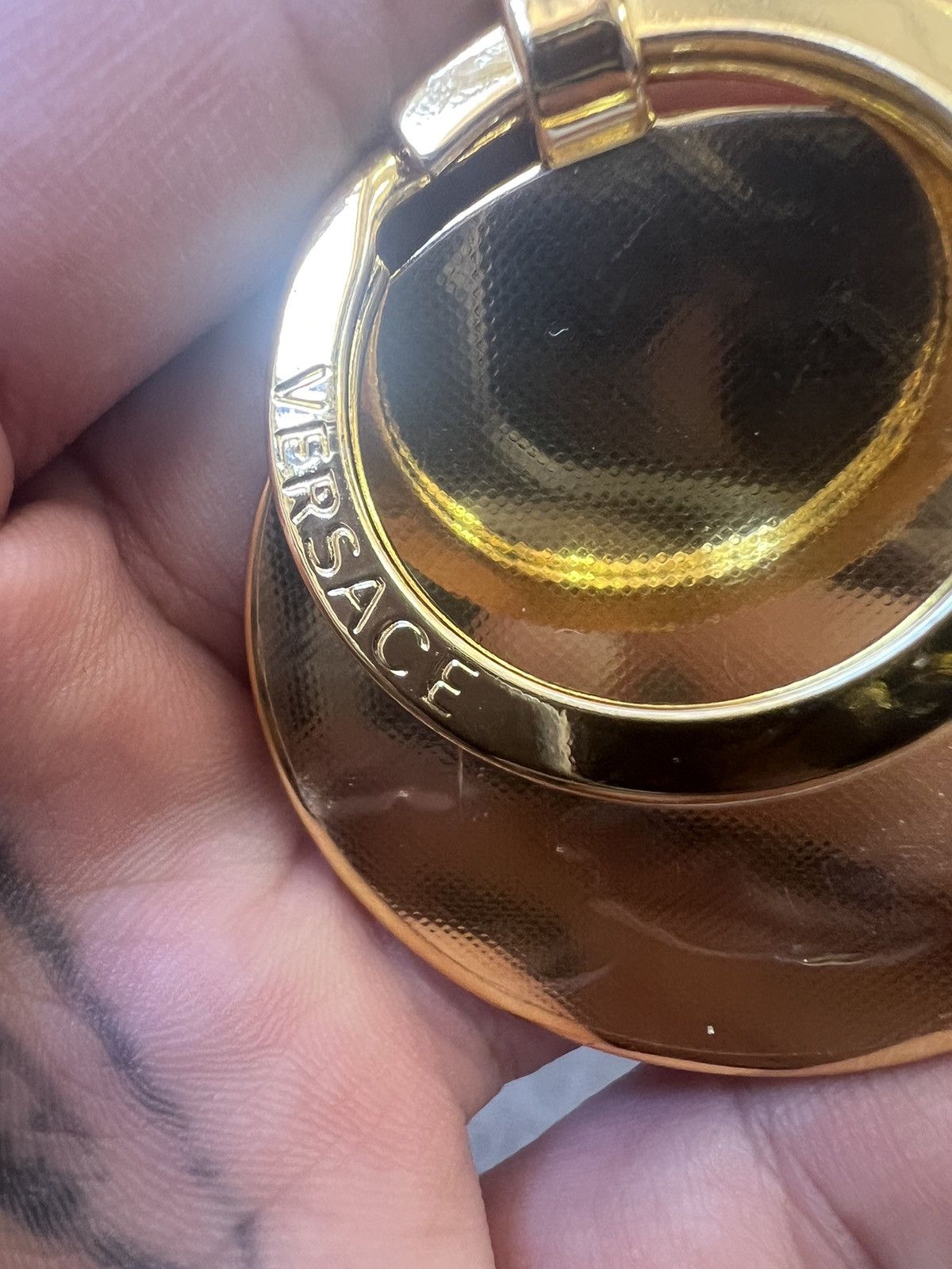 Versace Versace Gold Keychain Size ONE SIZE - 5 Thumbnail