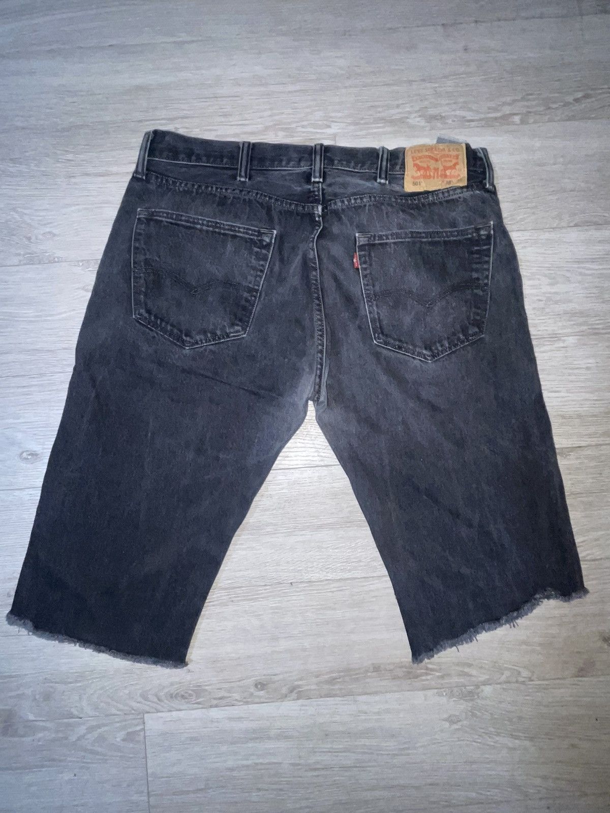 Levi's Vintage 501 Original Levi’s Cutoff Jean Shorts Size US 38 / EU 54 - 6 Thumbnail