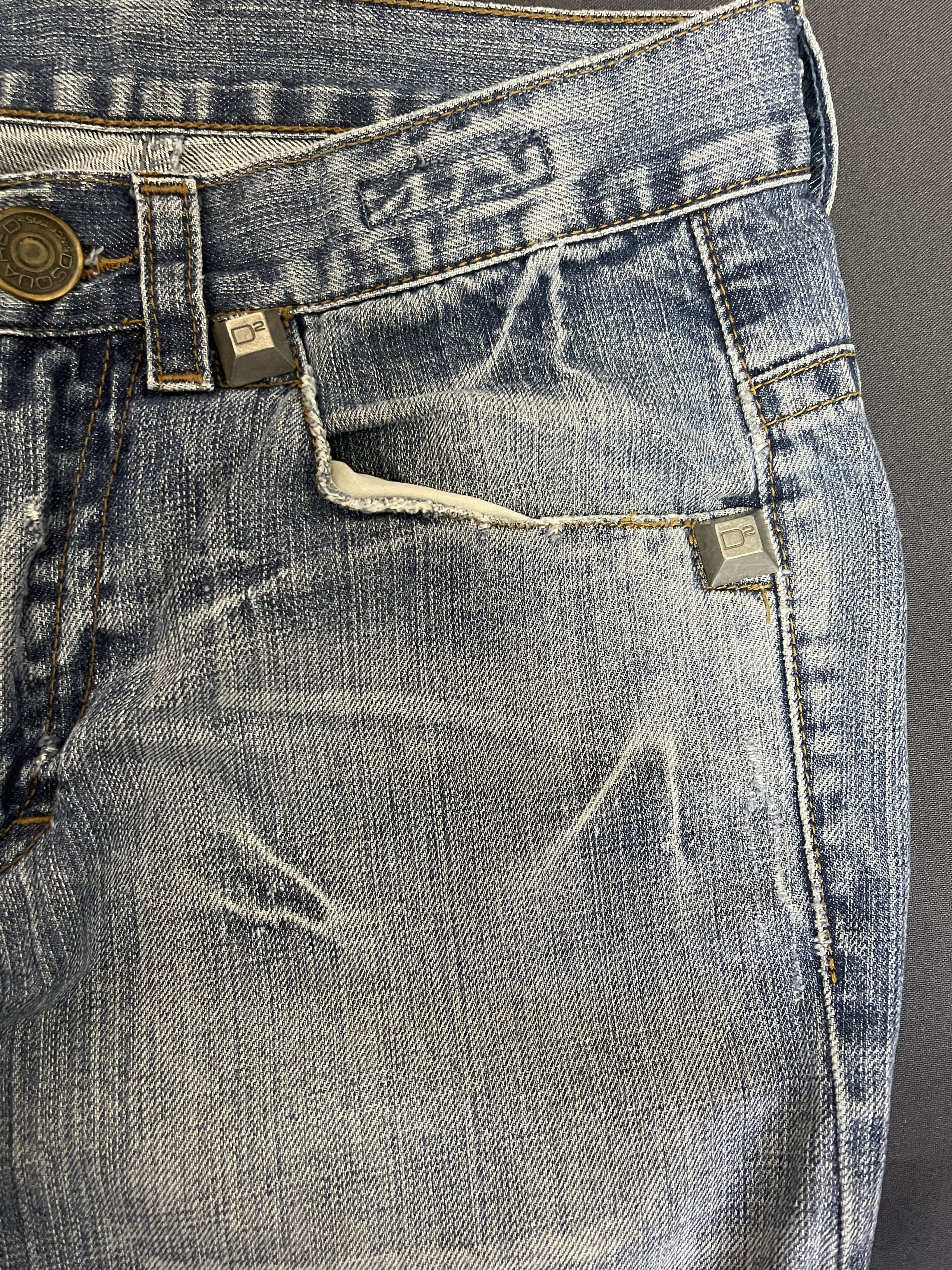 Dsquared2 Vintage Dsquared2 amiri style Size US 30 / EU 46 - 10 Thumbnail
