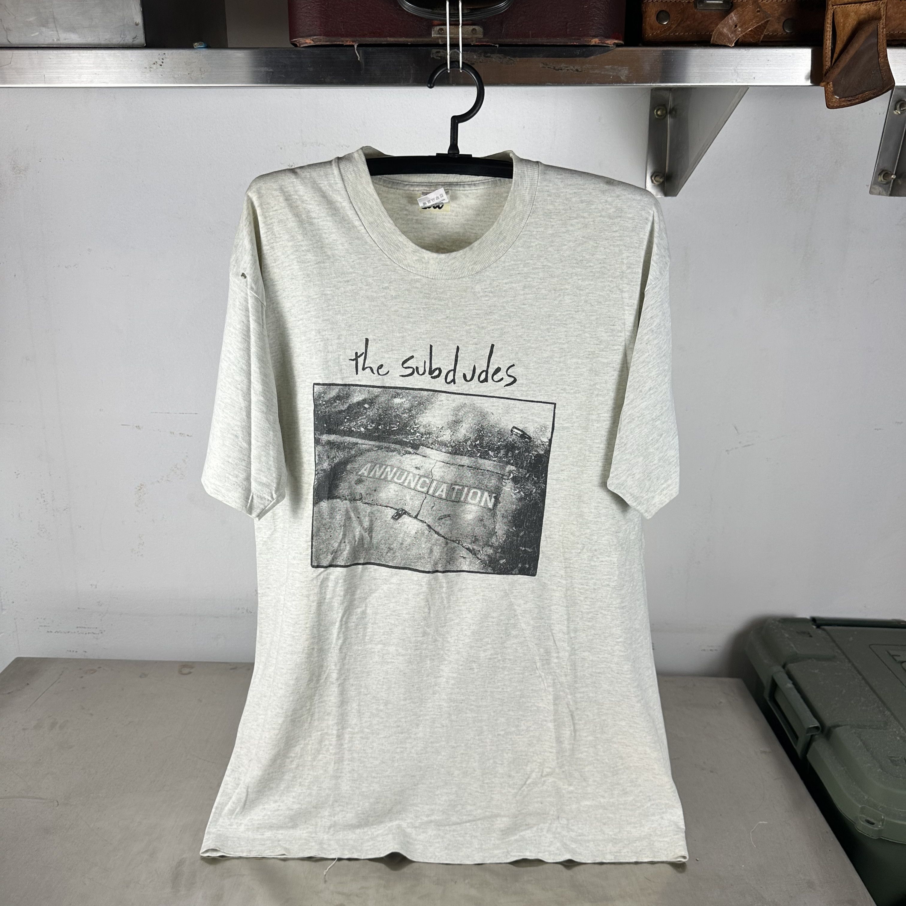 Vintage Vintage 90s The Subdudes Annunciation Roots Rock Band Tee Size US L / EU 52-54 / 3 - 1 Thumbnail