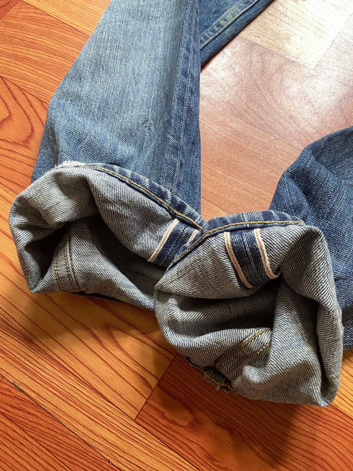 Japanese Brand × White Mountaineering Vintage White Mountaineering Selvedge Denim Size US 33 - 6 Thumbnail
