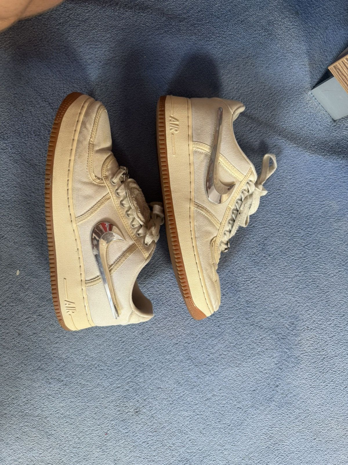 Nike × Travis Scott Nike air force 1 low x travis scott „sail” Size US 9 / EU 42 - 11 Thumbnail