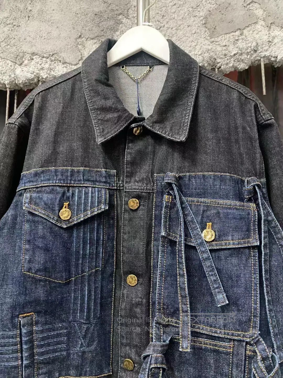 Louis Vuitton louis vuitton butterfly denim jacket. Size XL / US 12-14 / IT 48-50 - 3 Thumbnail