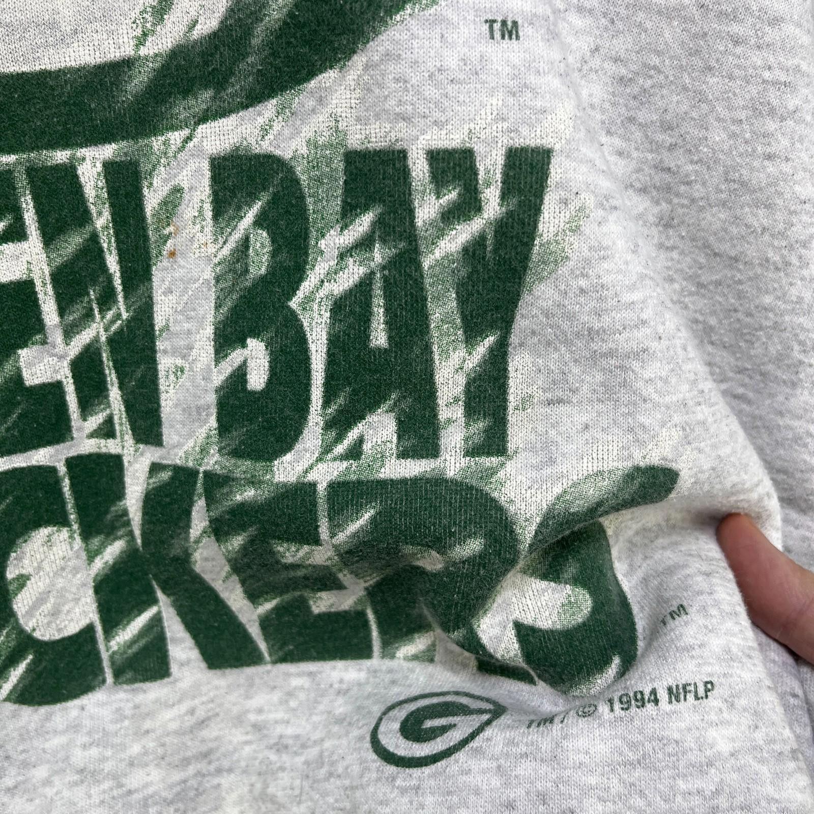 Other Vintage 90s Green Bay Packers Sweatshirt Large Size ONE SIZE - 4 Thumbnail