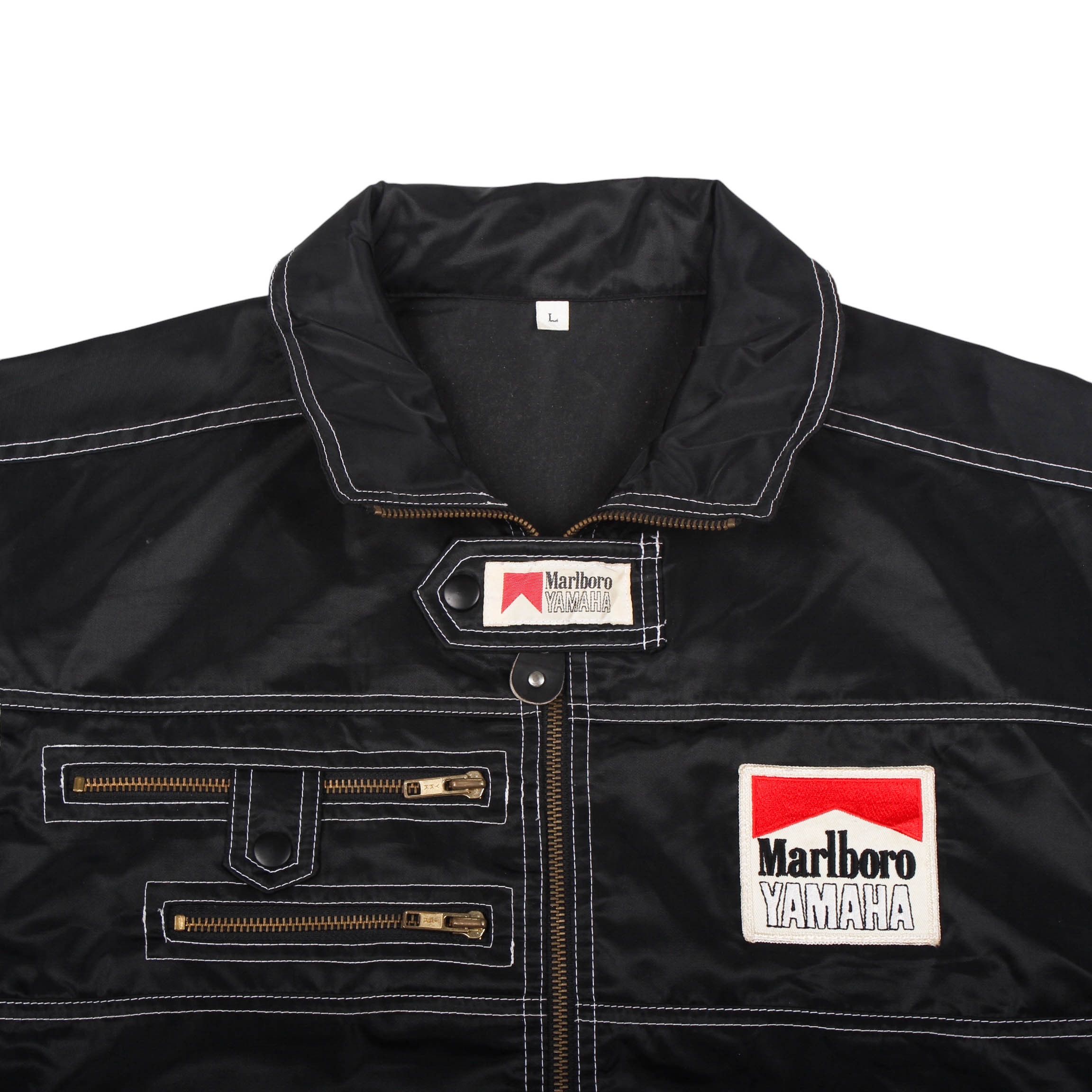 Marlboro Vintage Marlboro Yamaha Jacket Racing 90s Windbreaker Size US L / EU 52-54 / 3 - 5 Thumbnail