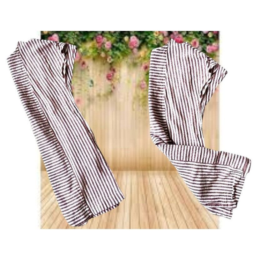 Madewell Madewell Striped Button Back Dress XS Extra Small Linen Blen Size XS / US 0-2 / IT 36-38 - 10 Thumbnail