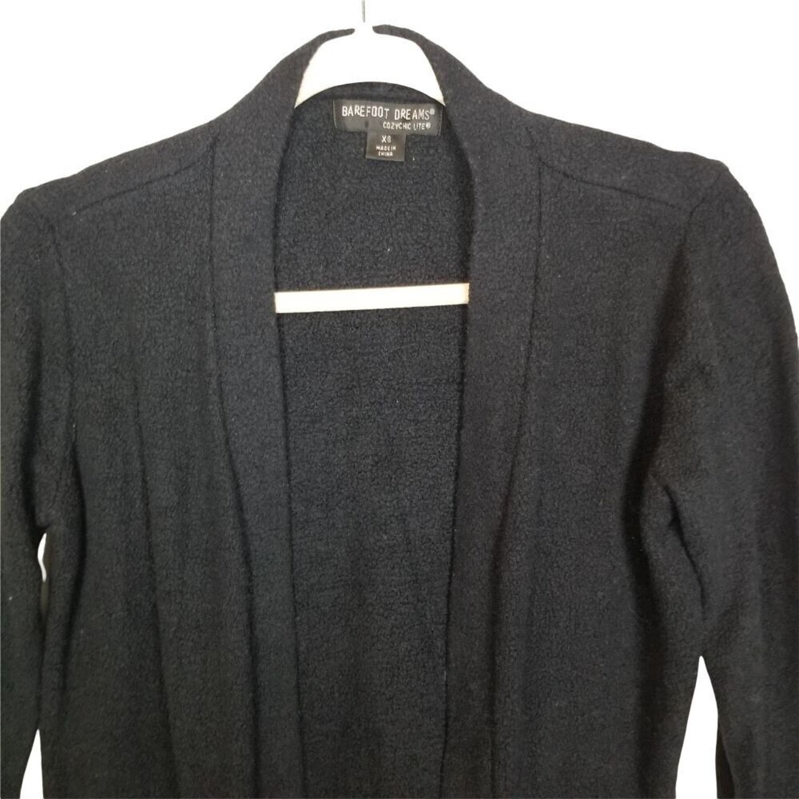 Barena Barefoot Dreams Cozychic Lite Cardigan Sweater Travel Open Size XS / US 0-2 / IT 36-38 - 2 Thumbnail