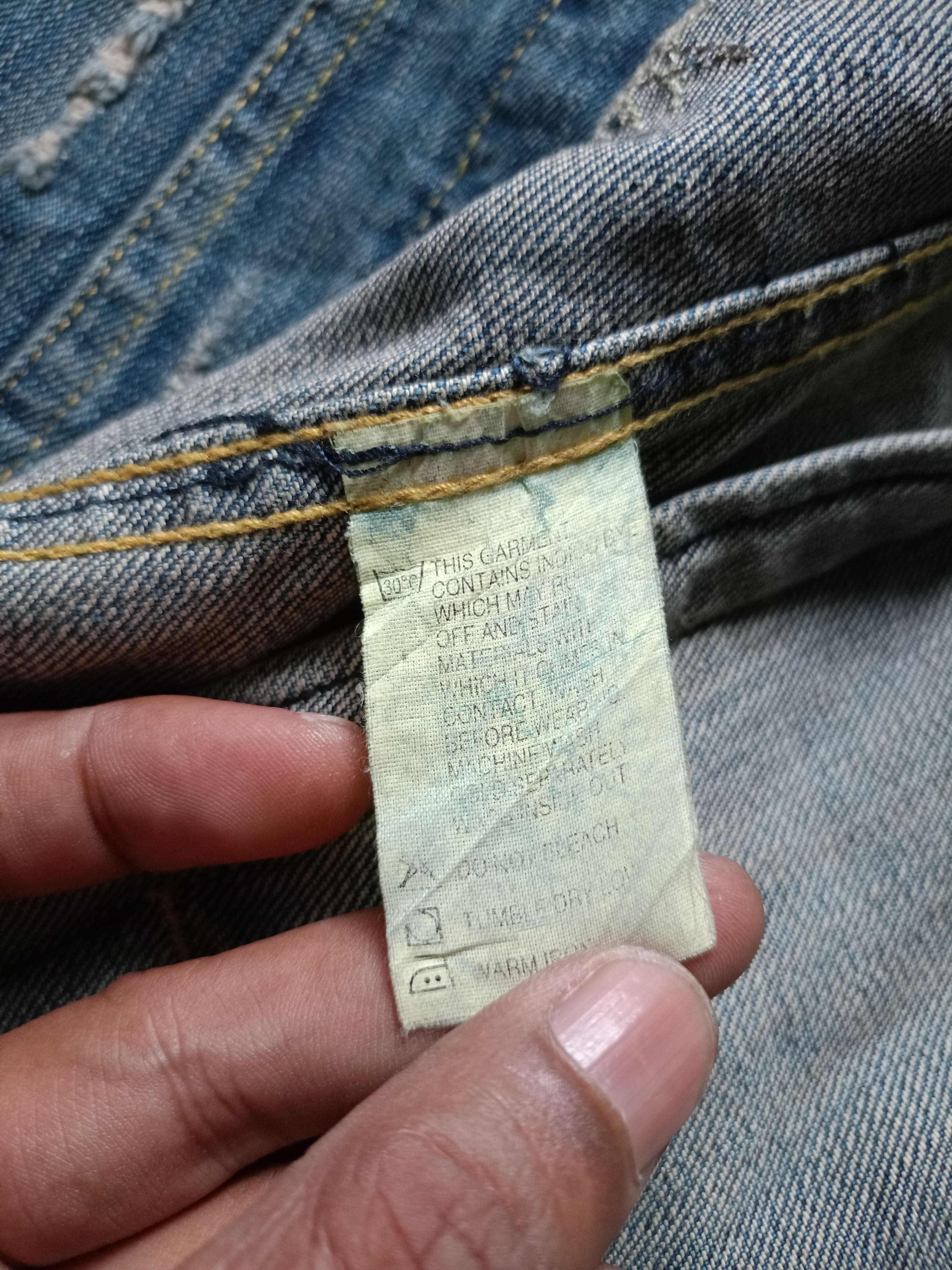 Other 2000s Sergio Valente Distressed Denim Jacket style LGB Size US XS / EU 42 / 0 - 13 Thumbnail