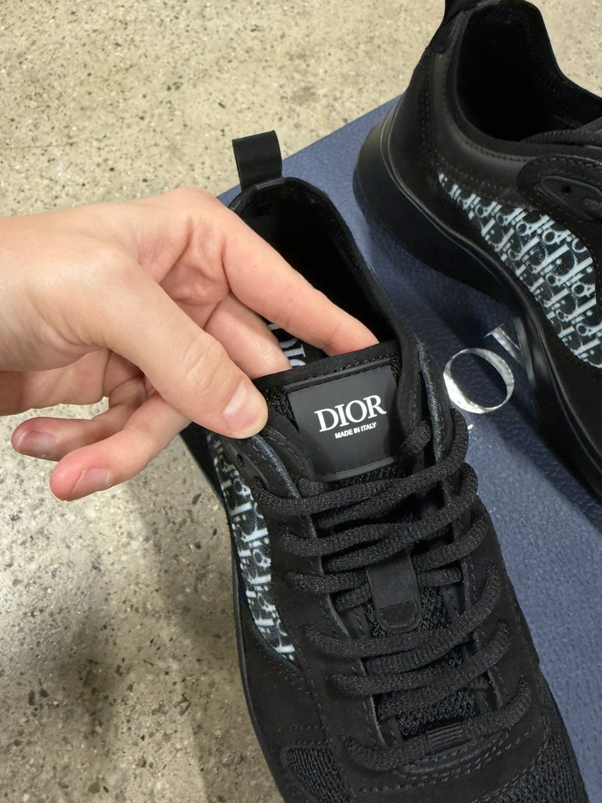 Dior Dior b25 Oblique Sneaker NEW 1200$ Size US 8 / EU 41 - 6 Thumbnail