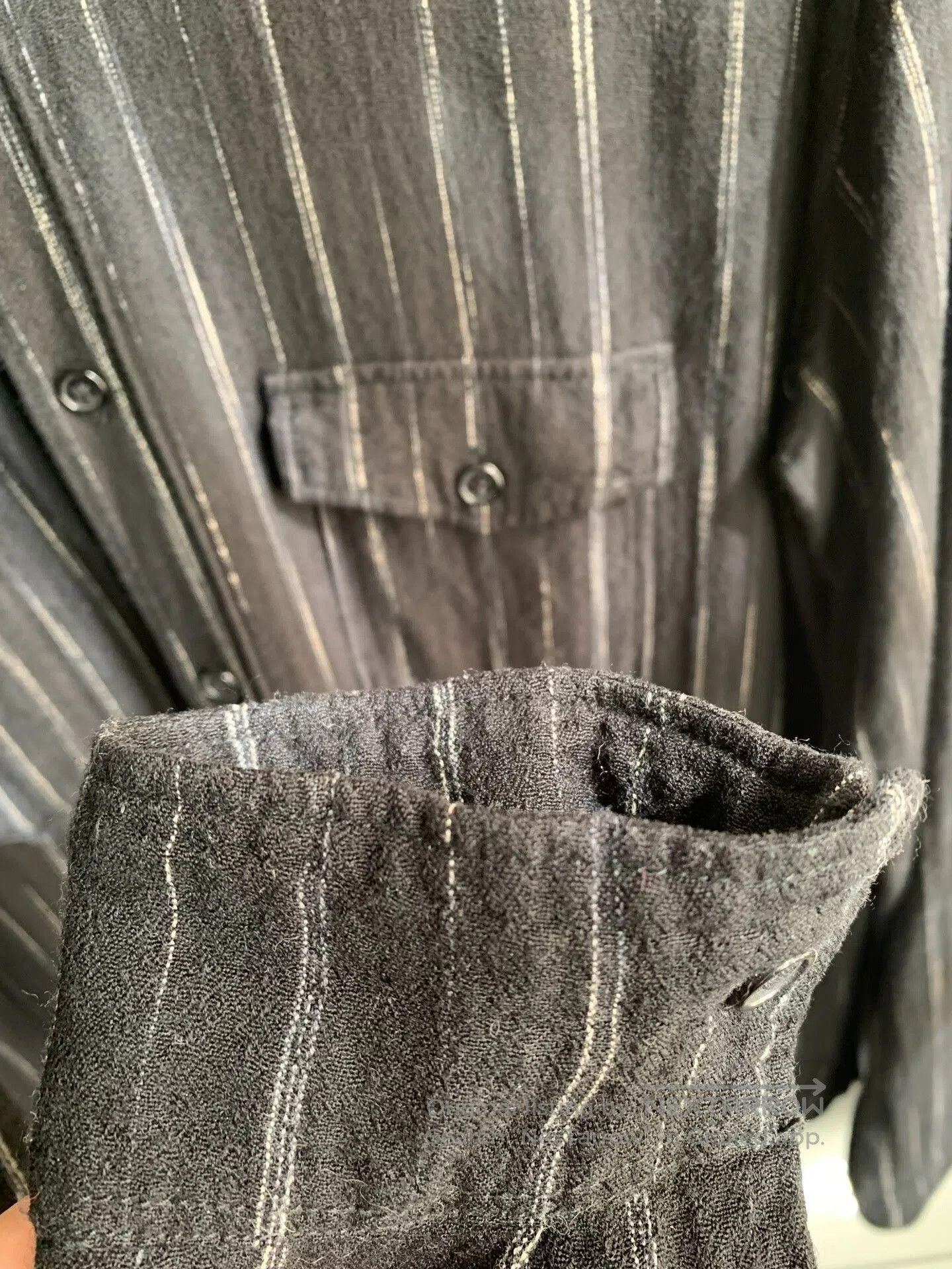 Saint Laurent Paris Saint Laurent Men's Striped Shirt. Size US XS / EU 42 / 0 - 3 Thumbnail