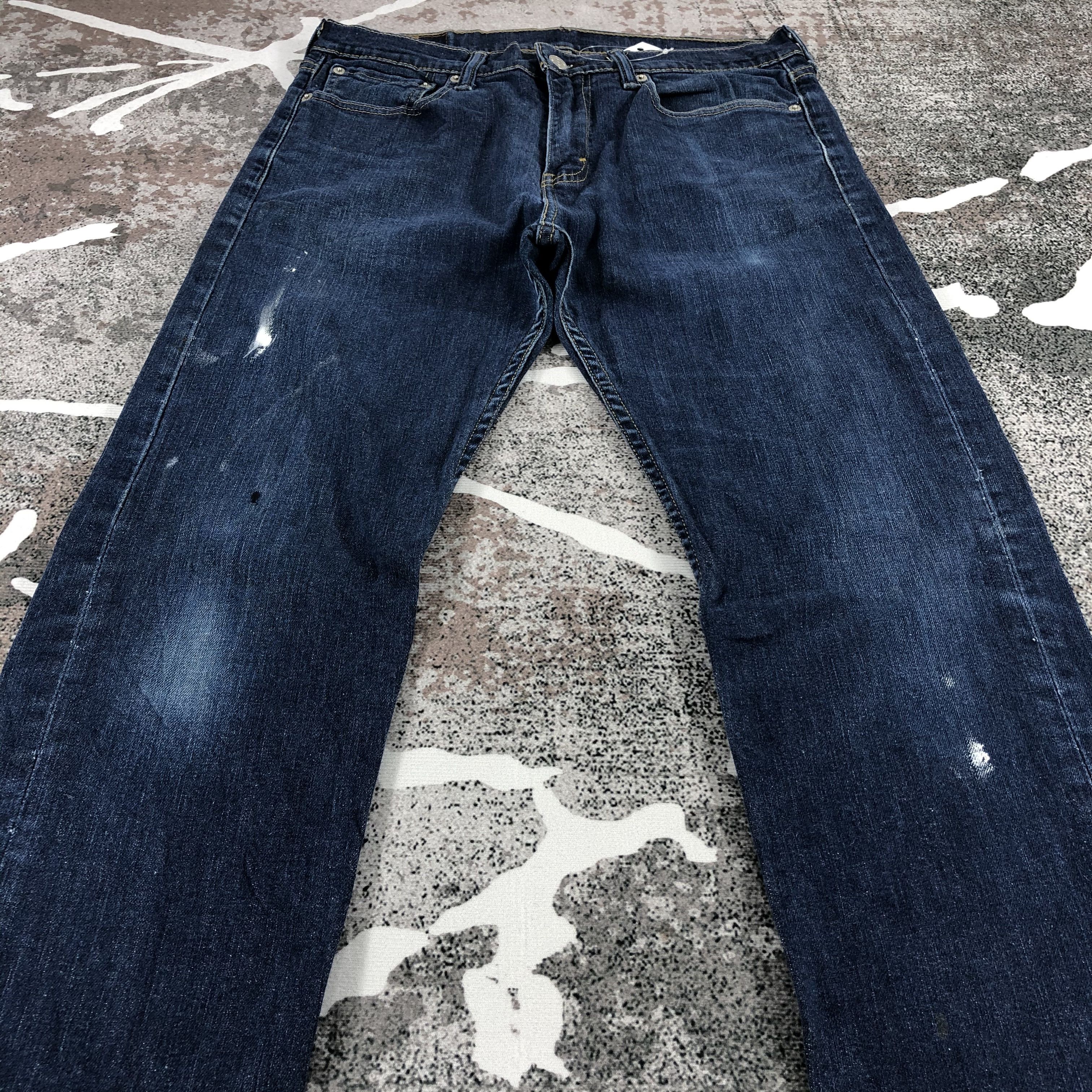 Levi's Vintage Levis 513 Jeans Blue Wash Denim KJ586 Size US 31 - 3 Thumbnail