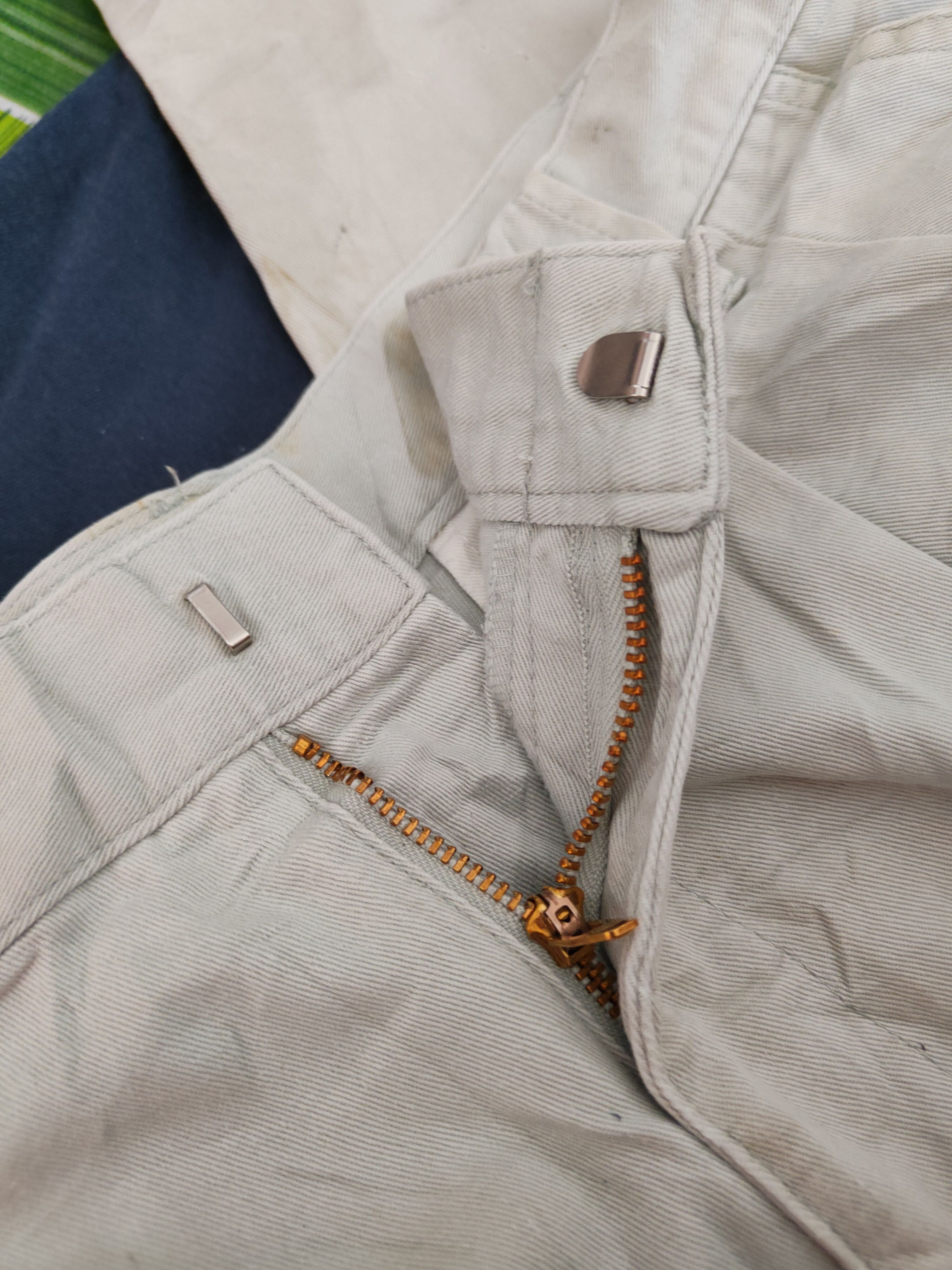 Japanese Brand Japanese Brand Light Gray Multipocket Cargo Pants #S1297 Size US 32 / EU 48 - 15 Thumbnail